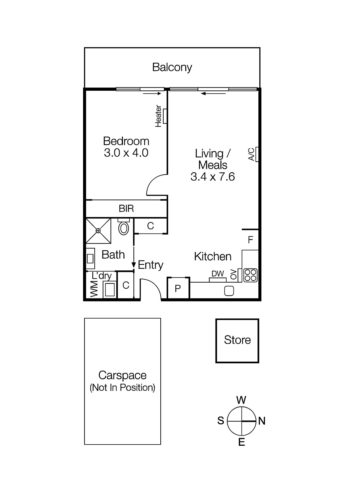 103/38 Nott Street, Port Melbourne VIC 3207 - Floorplan