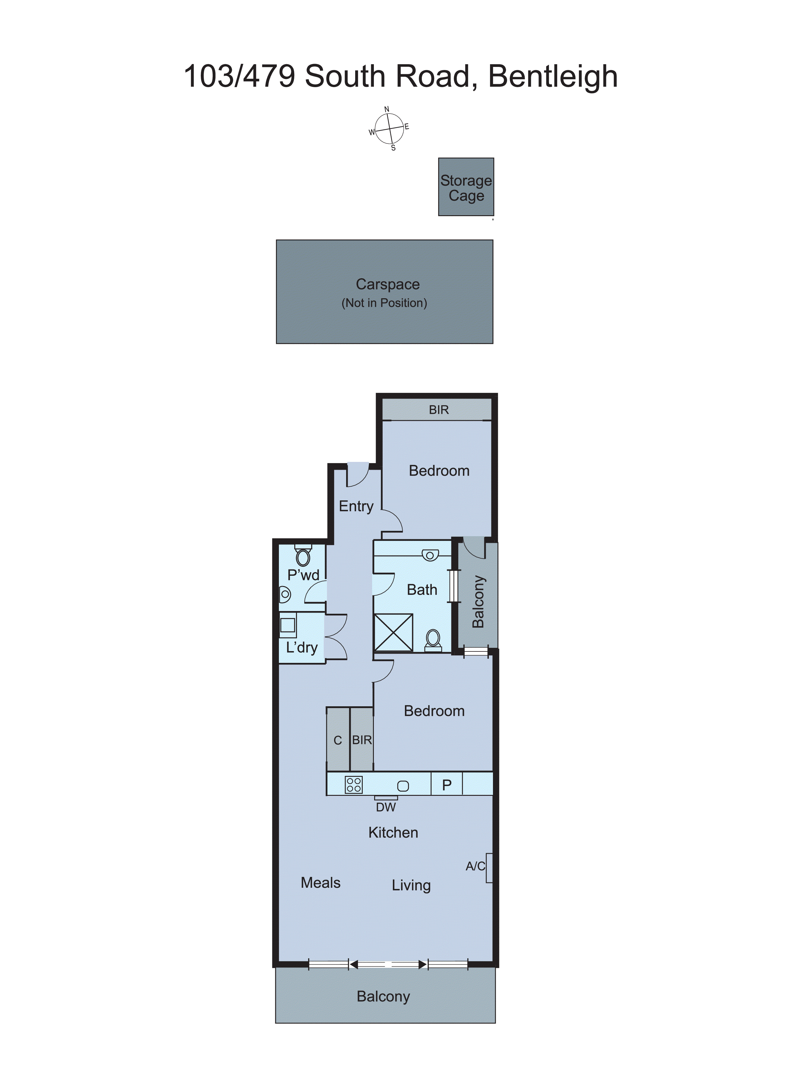 103/479-481 South Road, Bentleigh VIC 3204 - Floorplan