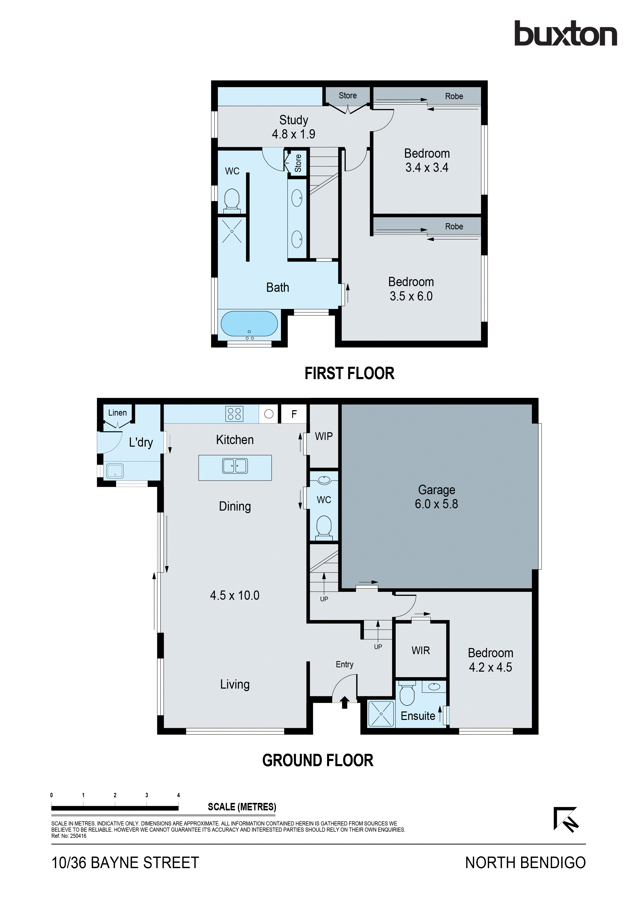 10/36 Bayne Street, North Bendigo VIC 3550 - Floorplan