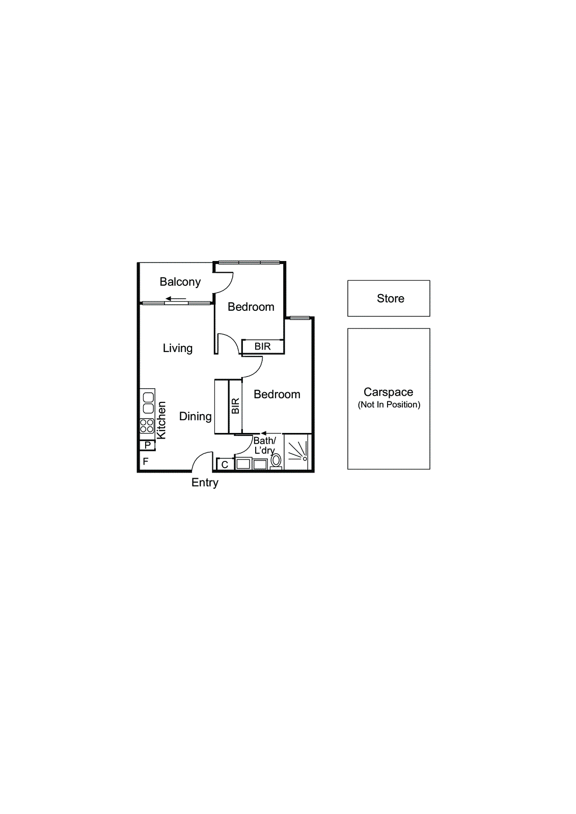 103/61 Lees Street, Mckinnon VIC 3204 - Floorplan