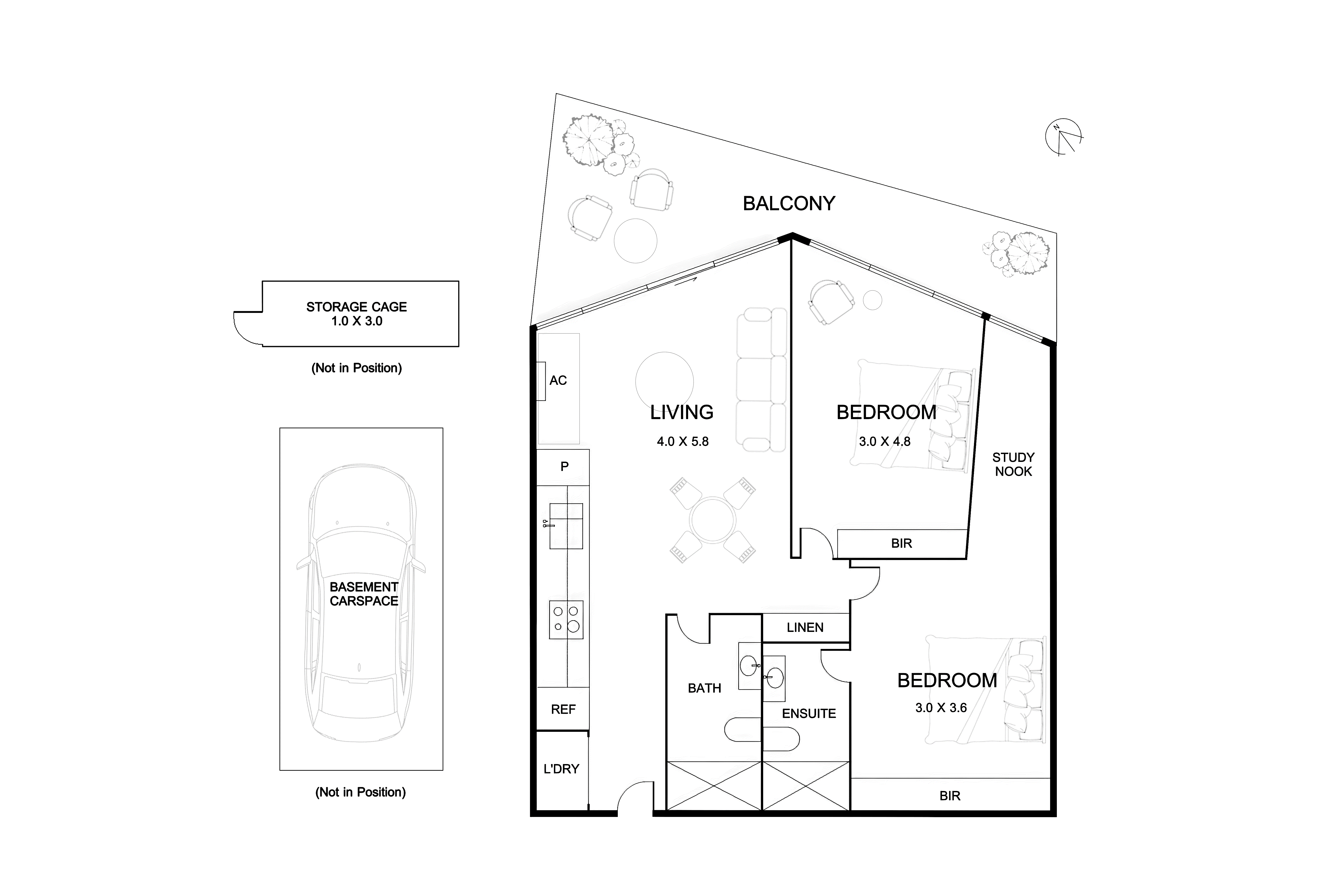 103/7 Balcombe Road, Mentone VIC 3194 - Floorplan