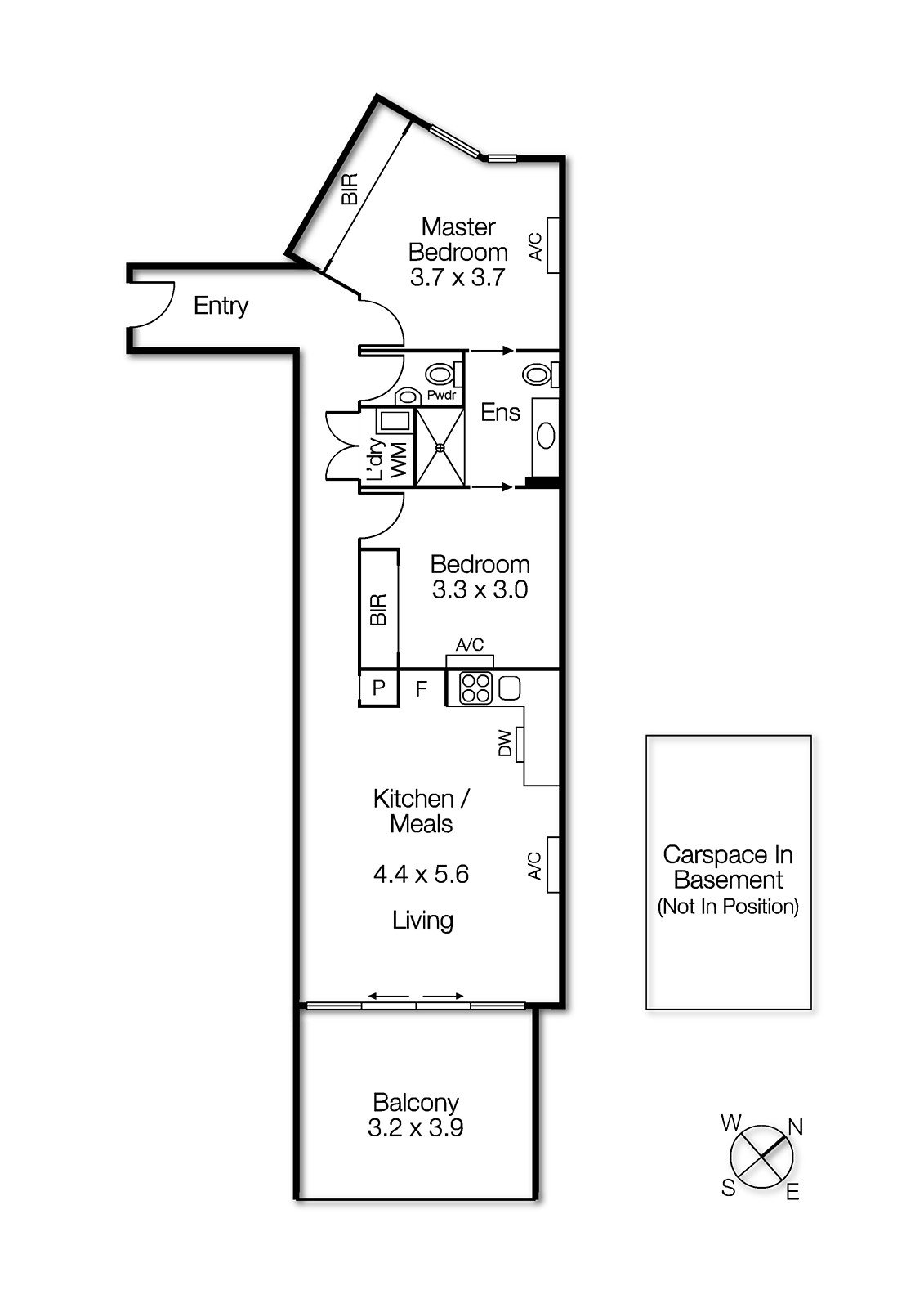 103/77 Nott Street, Port Melbourne VIC 3207 - Floorplan