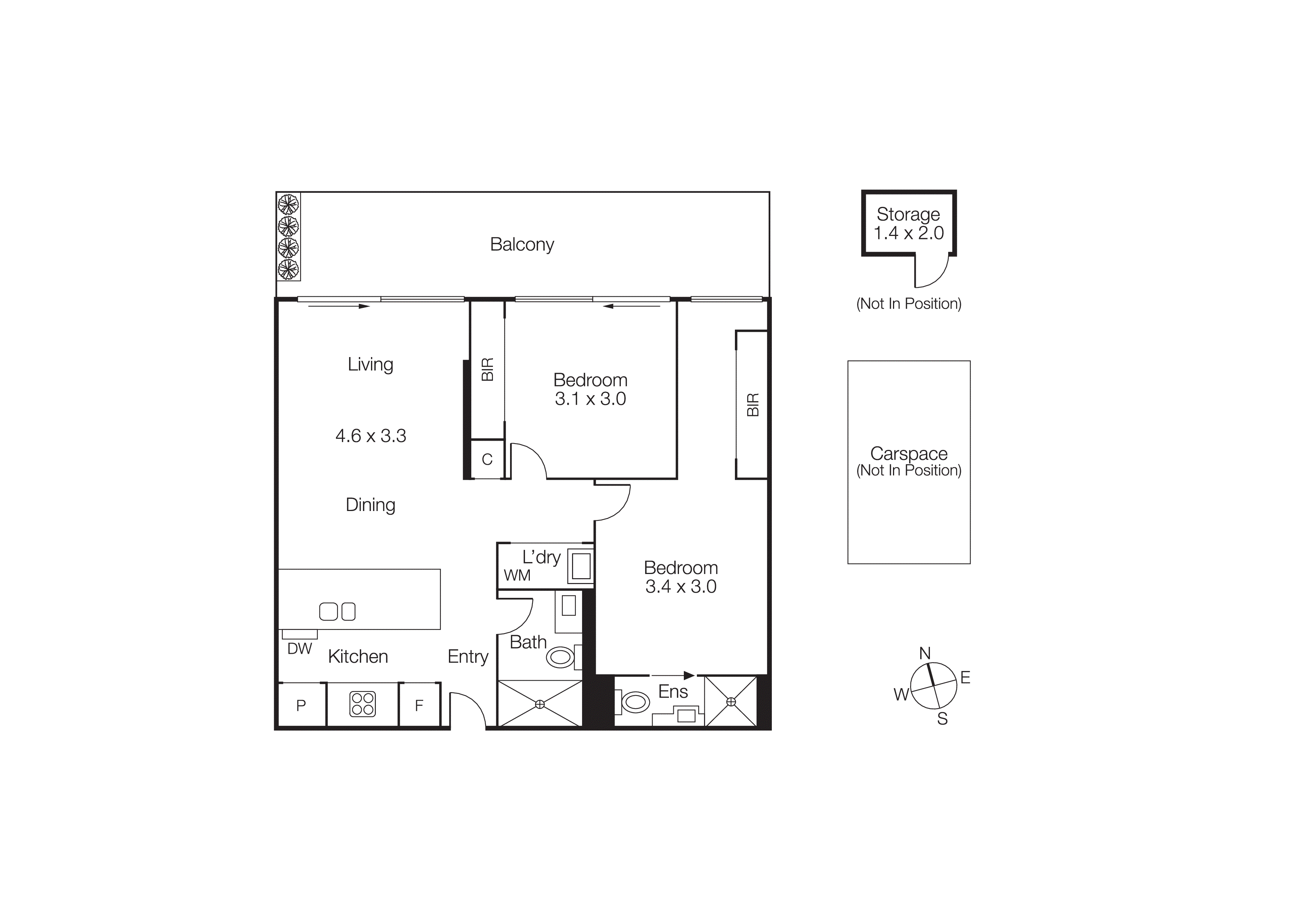 103/8 James Street, Windsor VIC 3181 - Floorplan