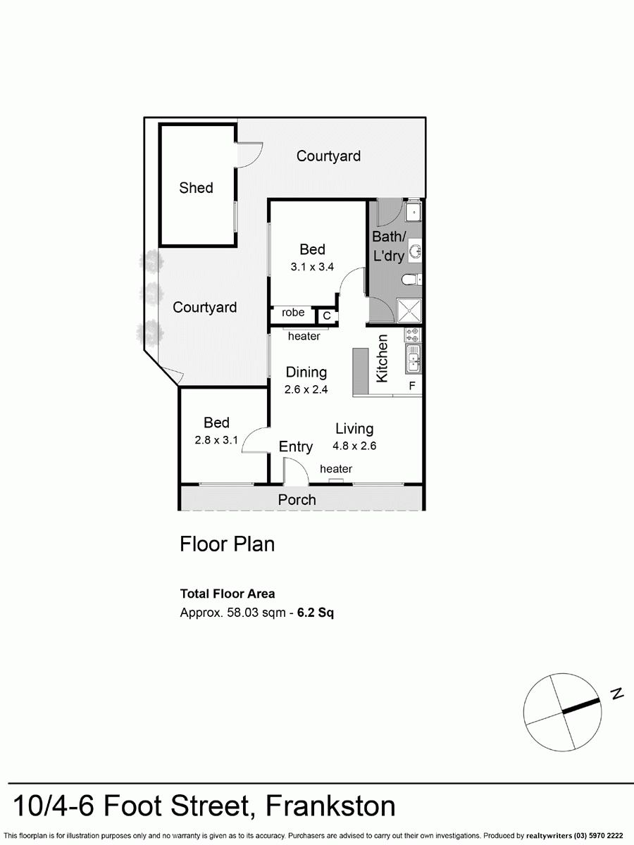 10/4-6 Foot Street, FRANKSTON VIC 3199 - Floorplan