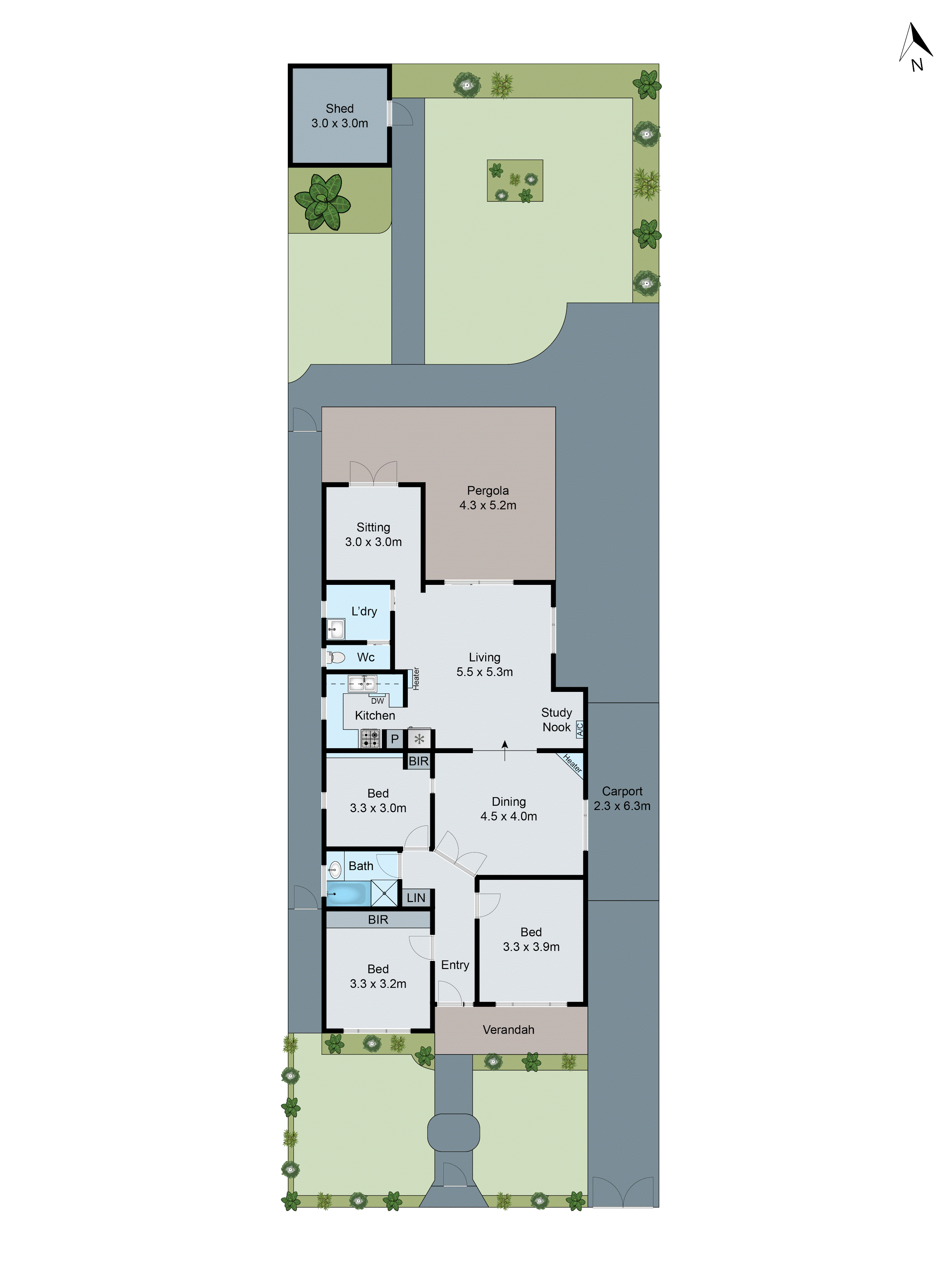 104 Albert Street, Geelong West VIC 3218 - Floorplan