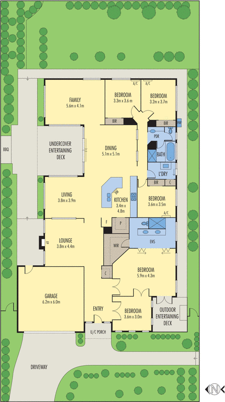 104 Fogarty Avenue, Highton VIC 3216 - Floorplan