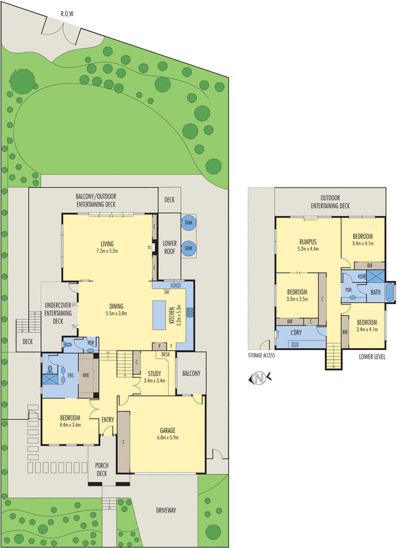 104 Grosvenor Drive, Wandana Heights VIC 3216 - Floorplan