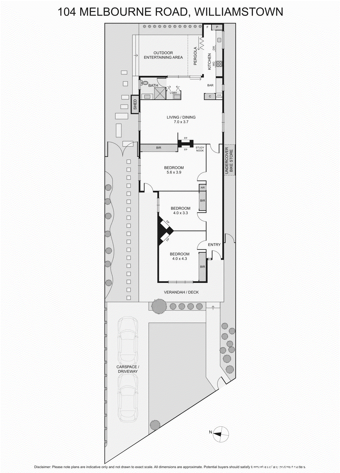 104 Melbourne Road, Williamstown VIC 3016 - Floorplan