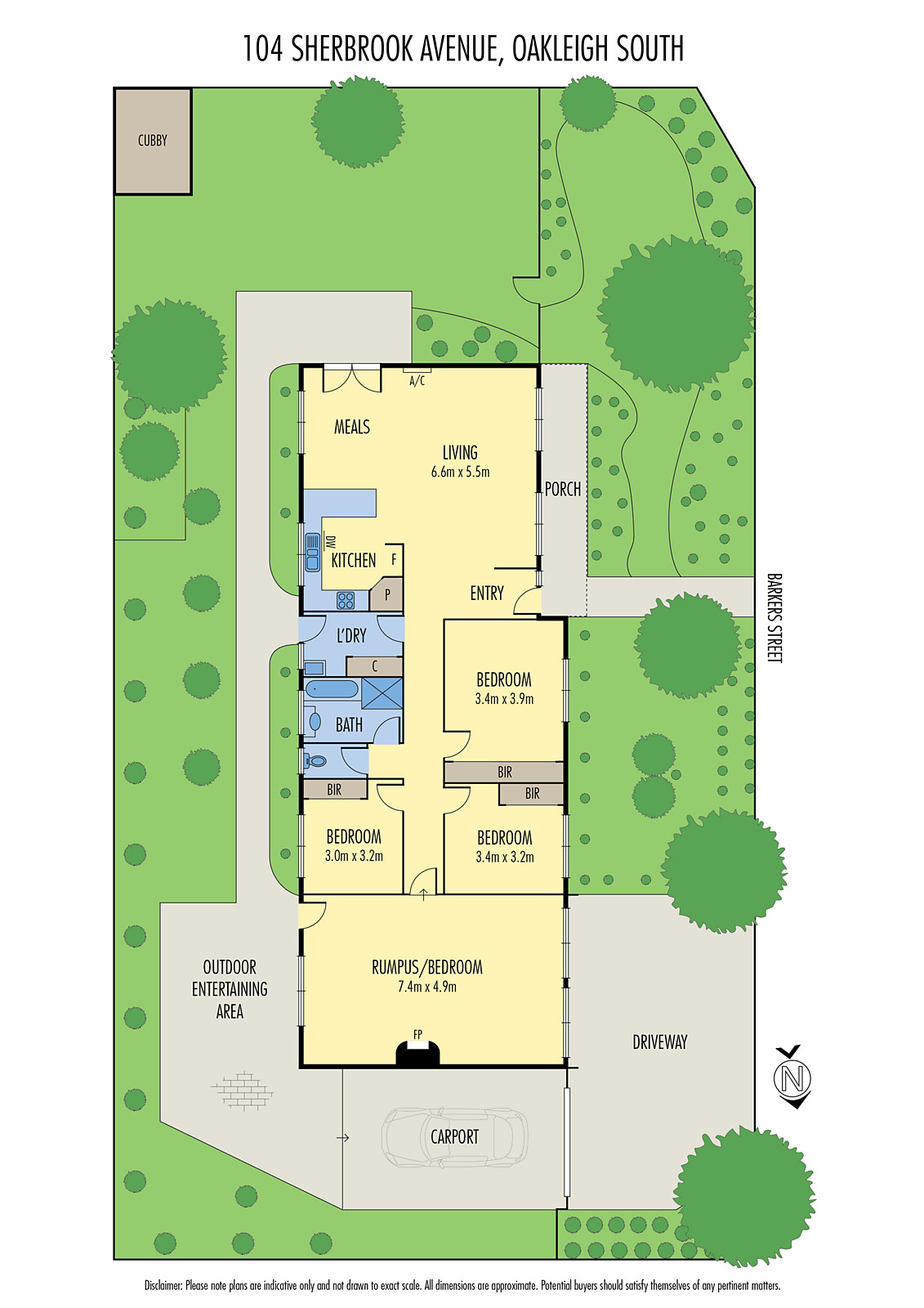 104 Sherbrooke Avenue, Oakleigh South VIC 3167 - Floorplan