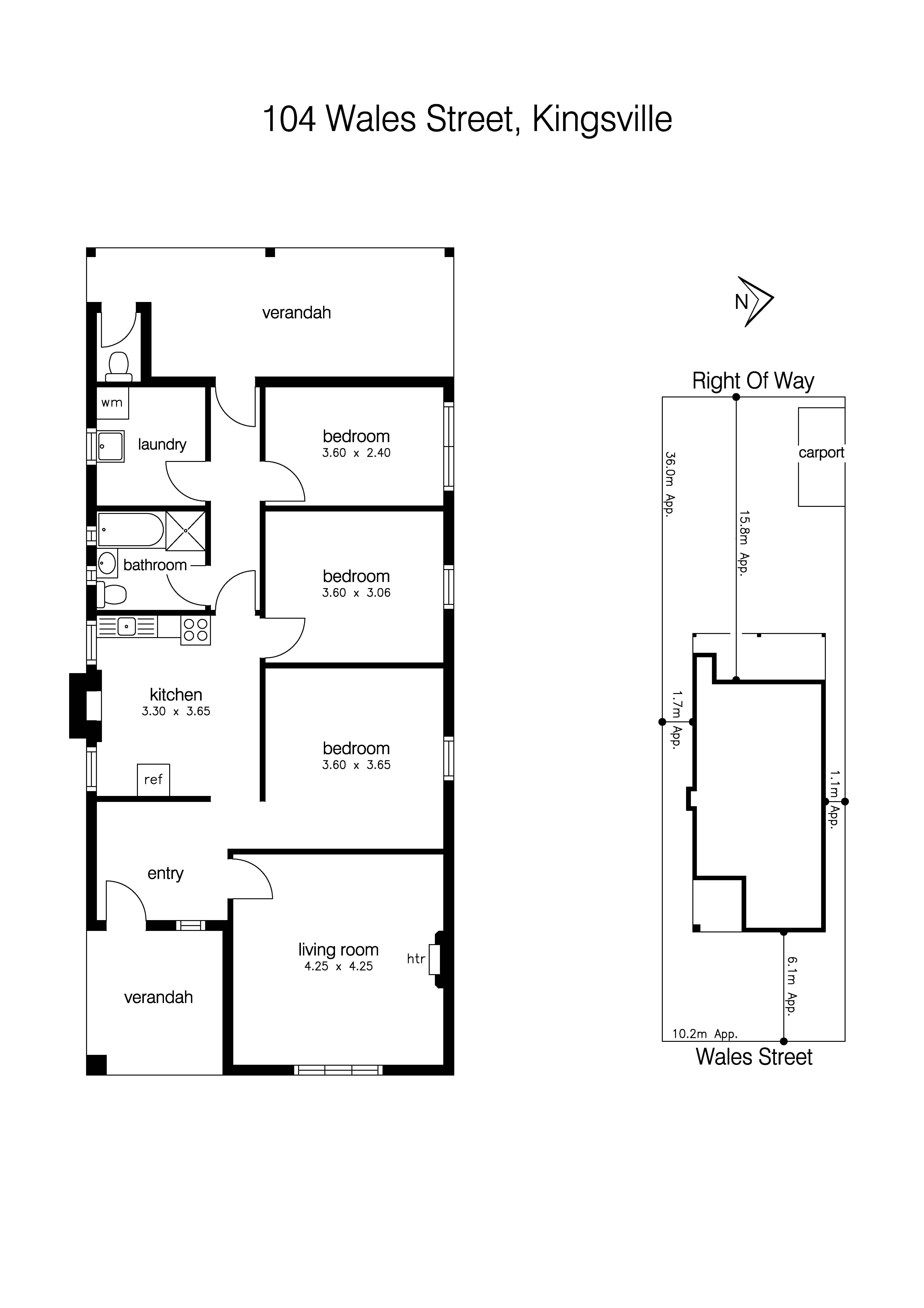 104 Wales Street, KINGSVILLE VIC 3012 - Floorplan