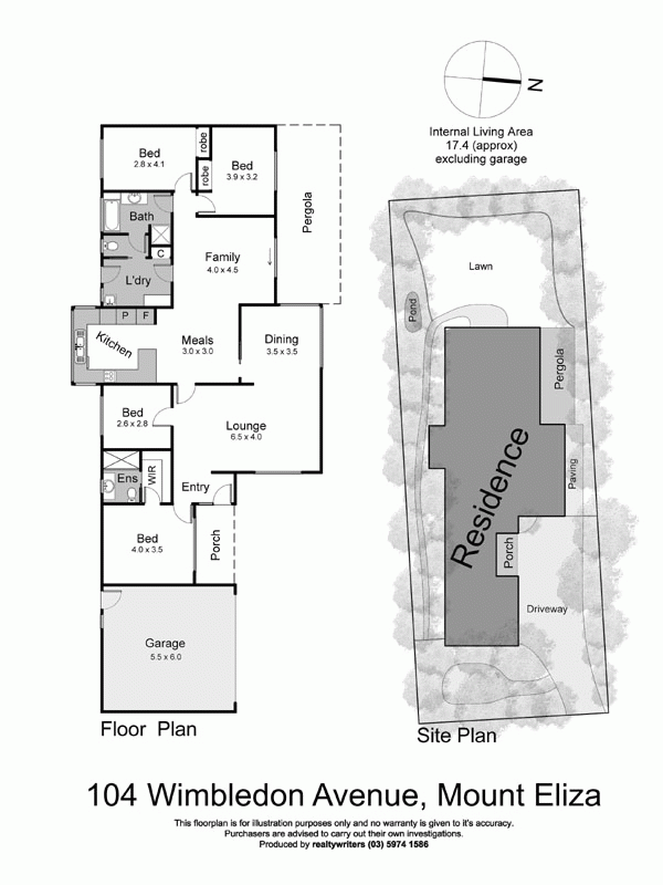 104 Wimbledon Avenue, MOUNT ELIZA VIC 3930 - Floorplan