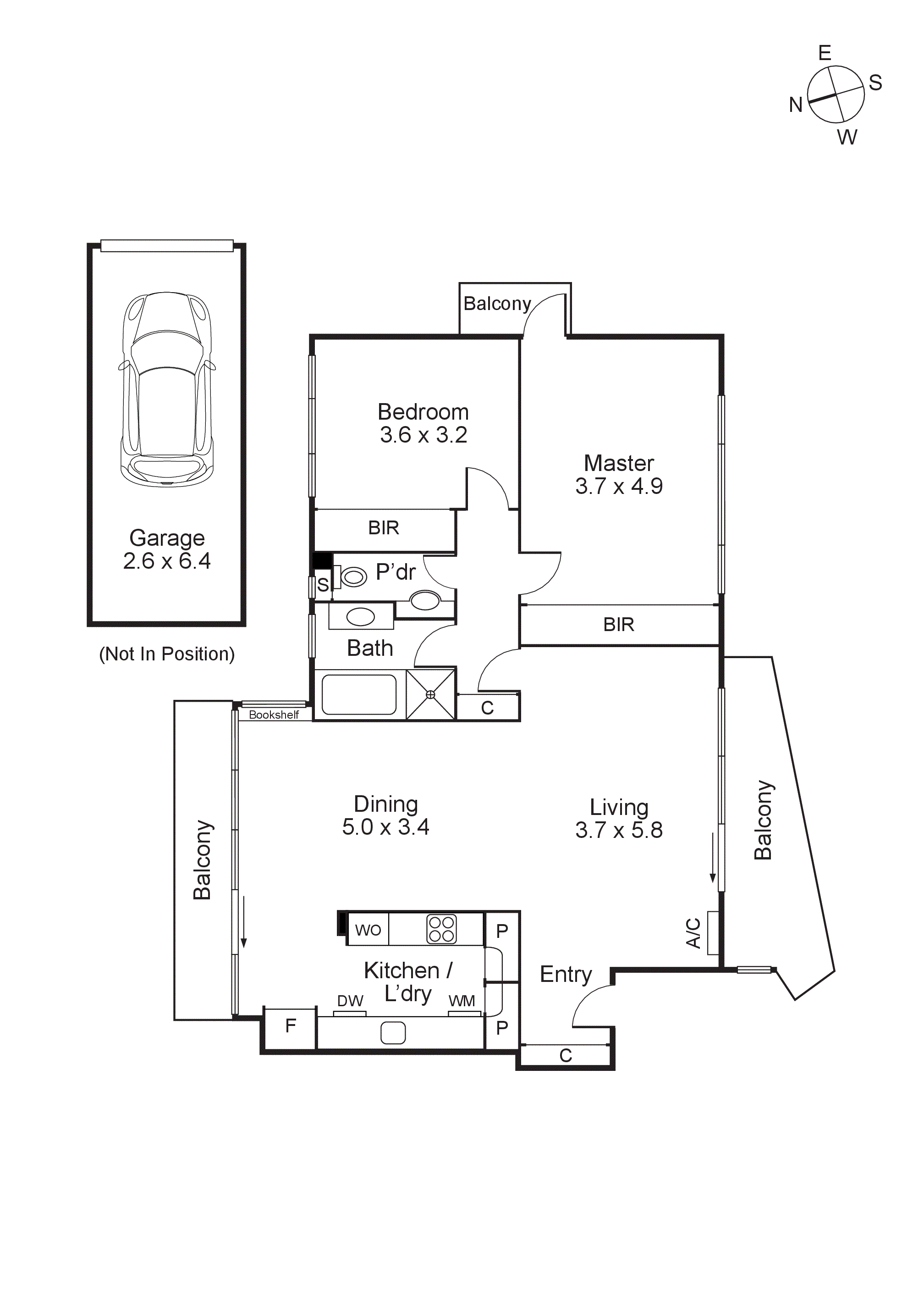 10/405 Beach Road, Beaumaris VIC 3193 - Floorplan