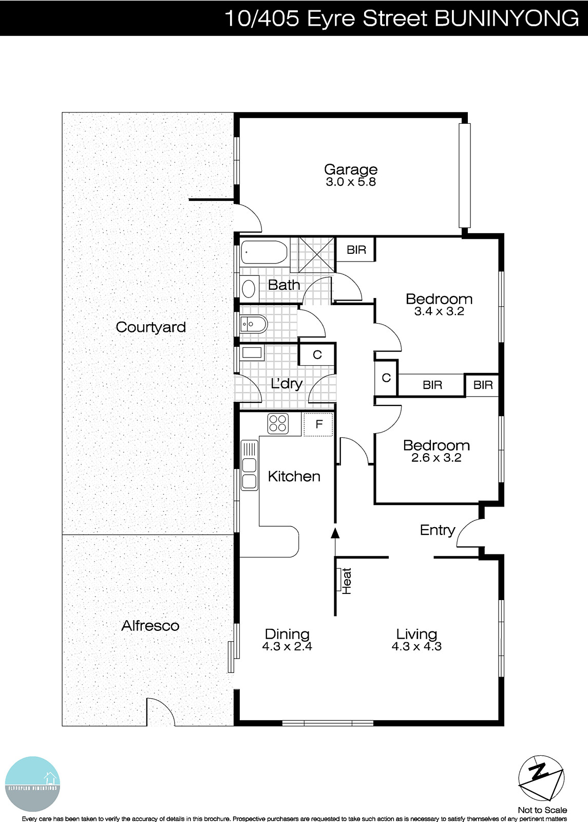 10/405 Eyre Street, Buninyong VIC 3357 - Floorplan