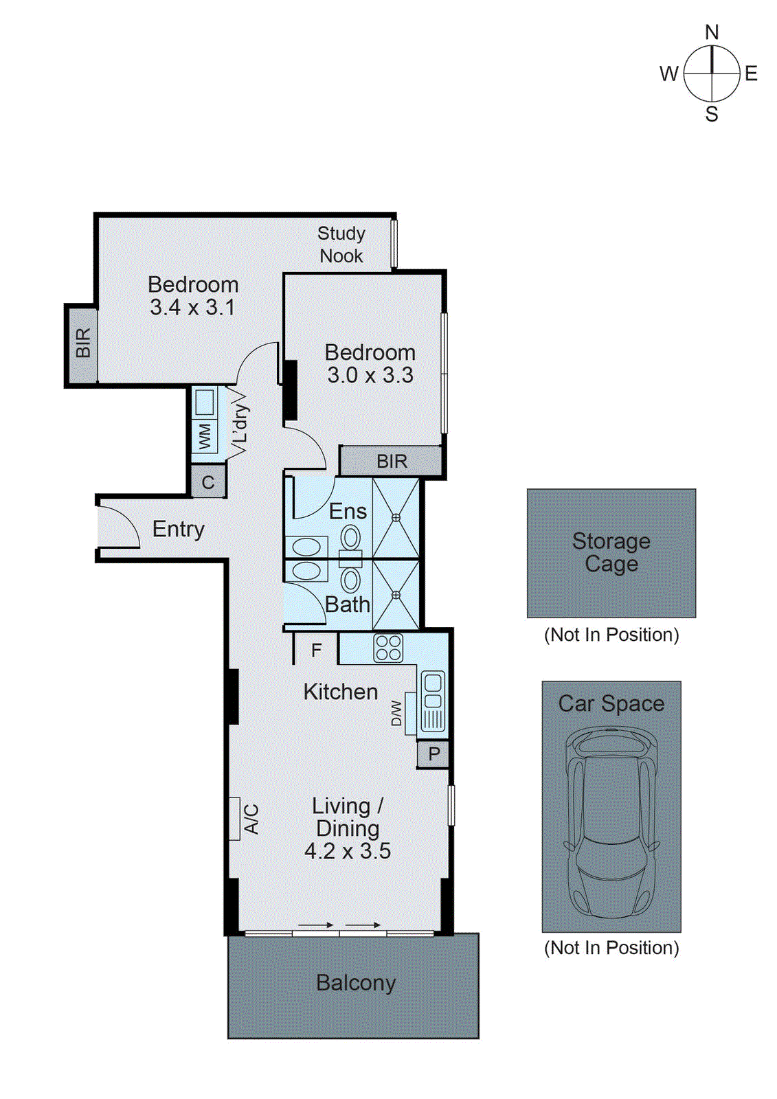104/1 Faulkner Street, Bentleigh VIC 3204 - Floorplan