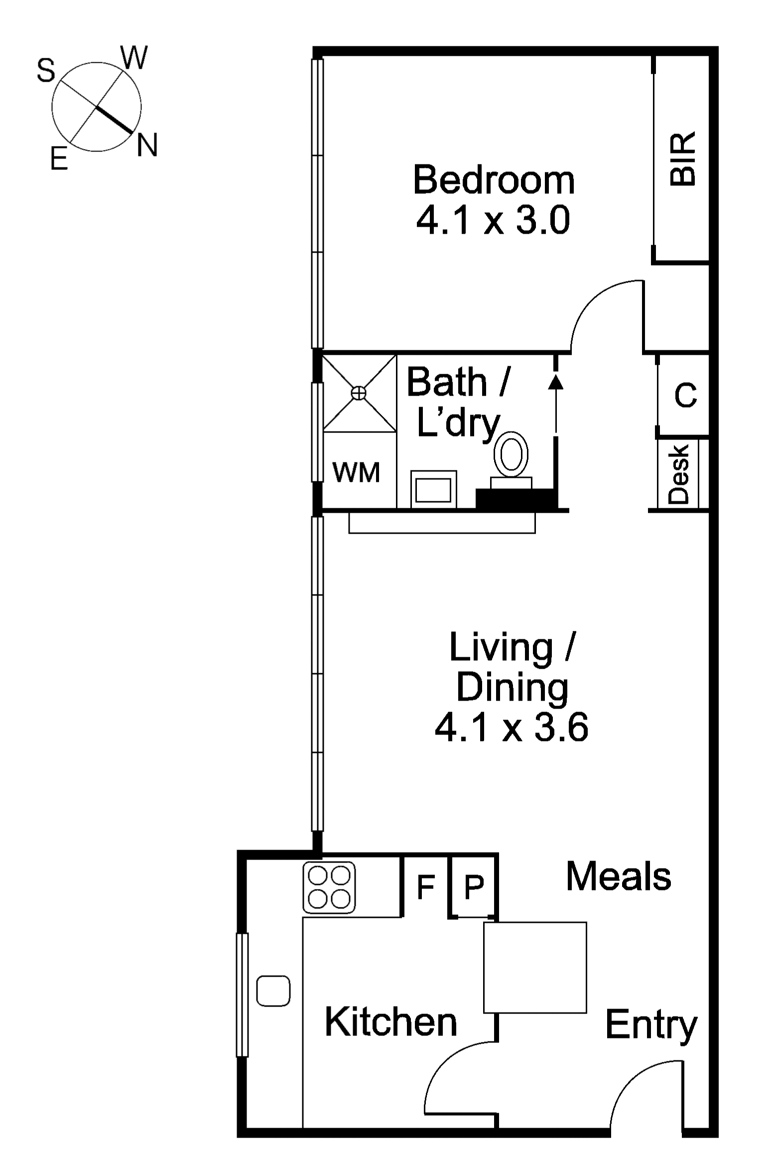10/41 Park Street, St Kilda West VIC 3182 - Floorplan