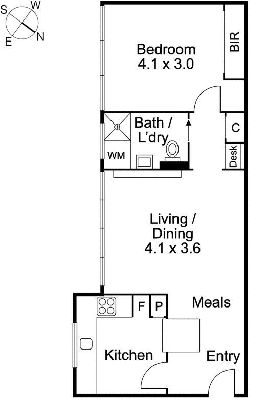 10/41 Park Street, St Kilda West VIC 3182 - Floorplan