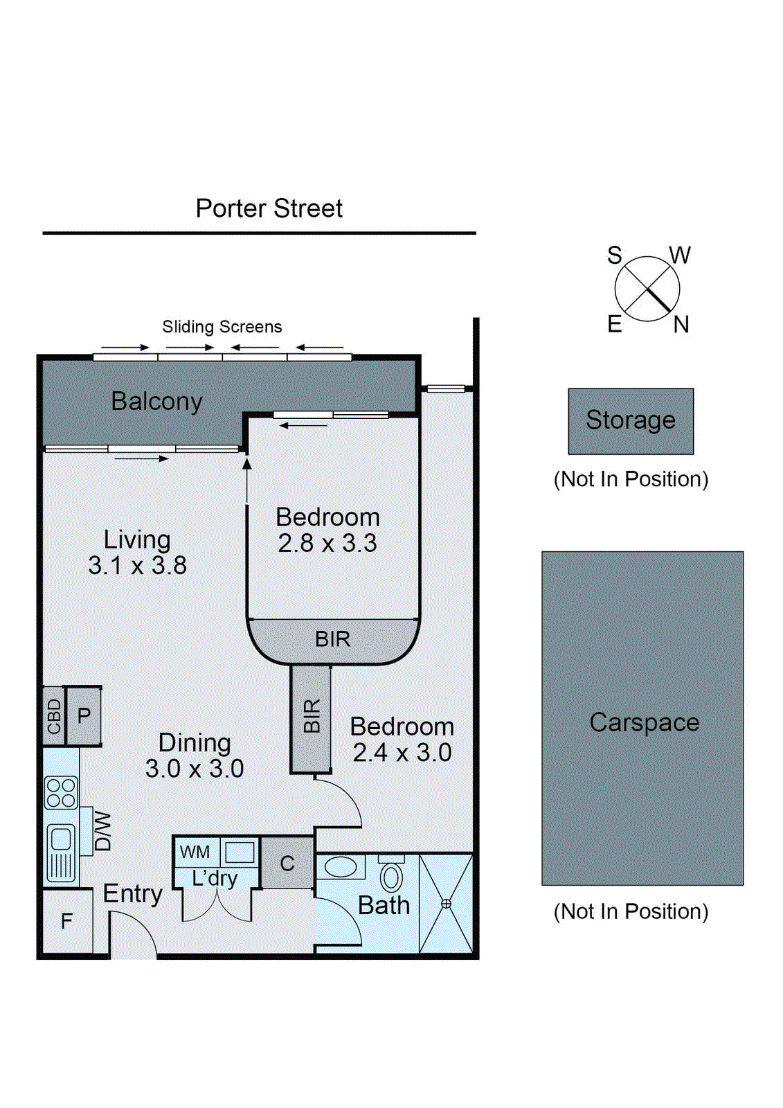 104/10 Porter Street, Prahran VIC 3181 - Floorplan