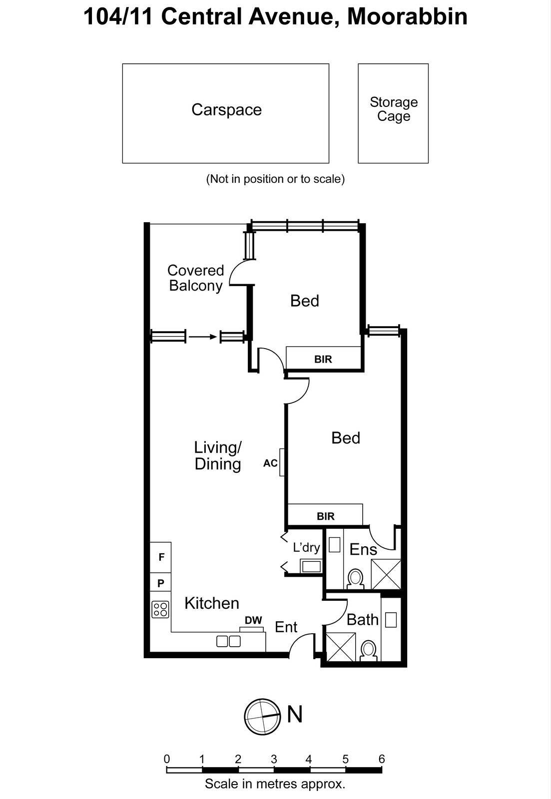 104/11 Central Avenue, Moorabbin VIC 3189 - Floorplan