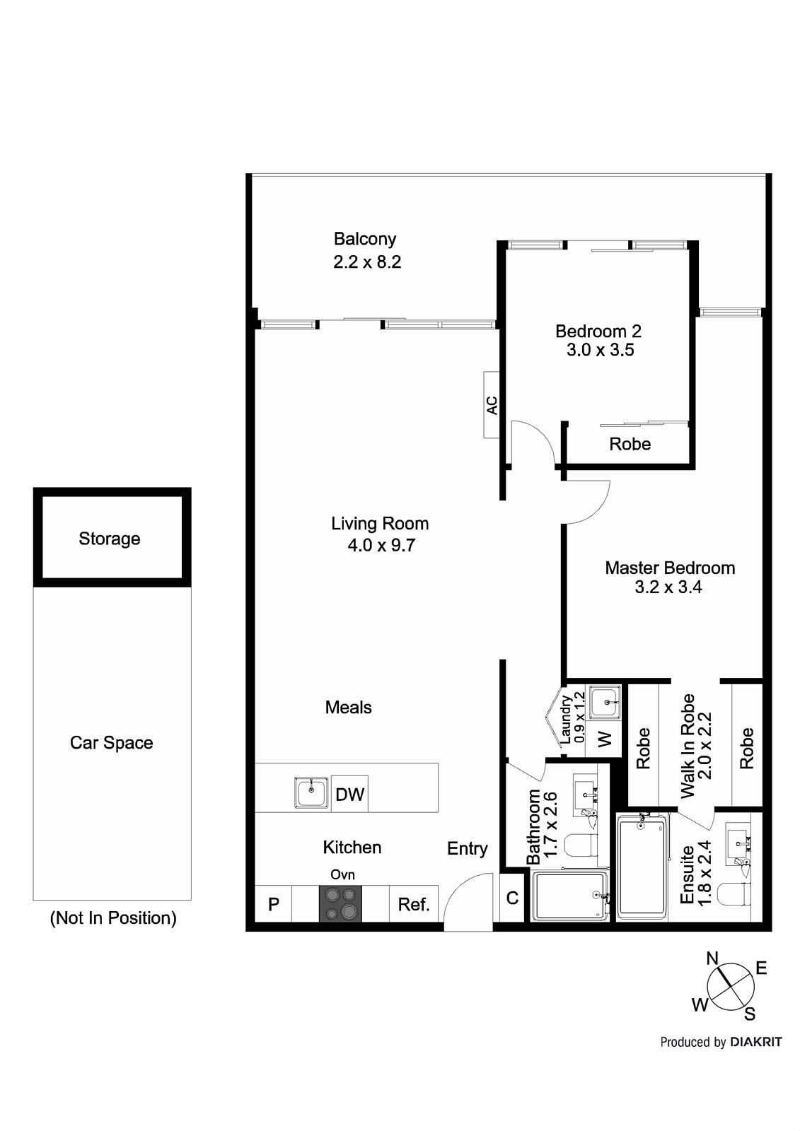 104/115 Nott Street, Port Melbourne VIC 3207 - Floorplan