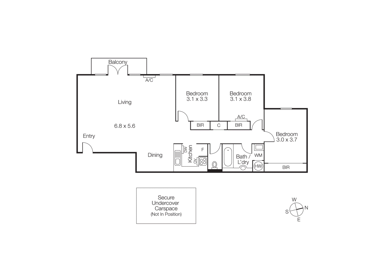 104/120 Sturt Street, Southbank VIC 3006 - Floorplan