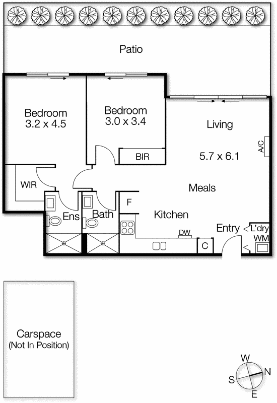 104/13 Wellington Street, St Kilda VIC 3182 - Floorplan