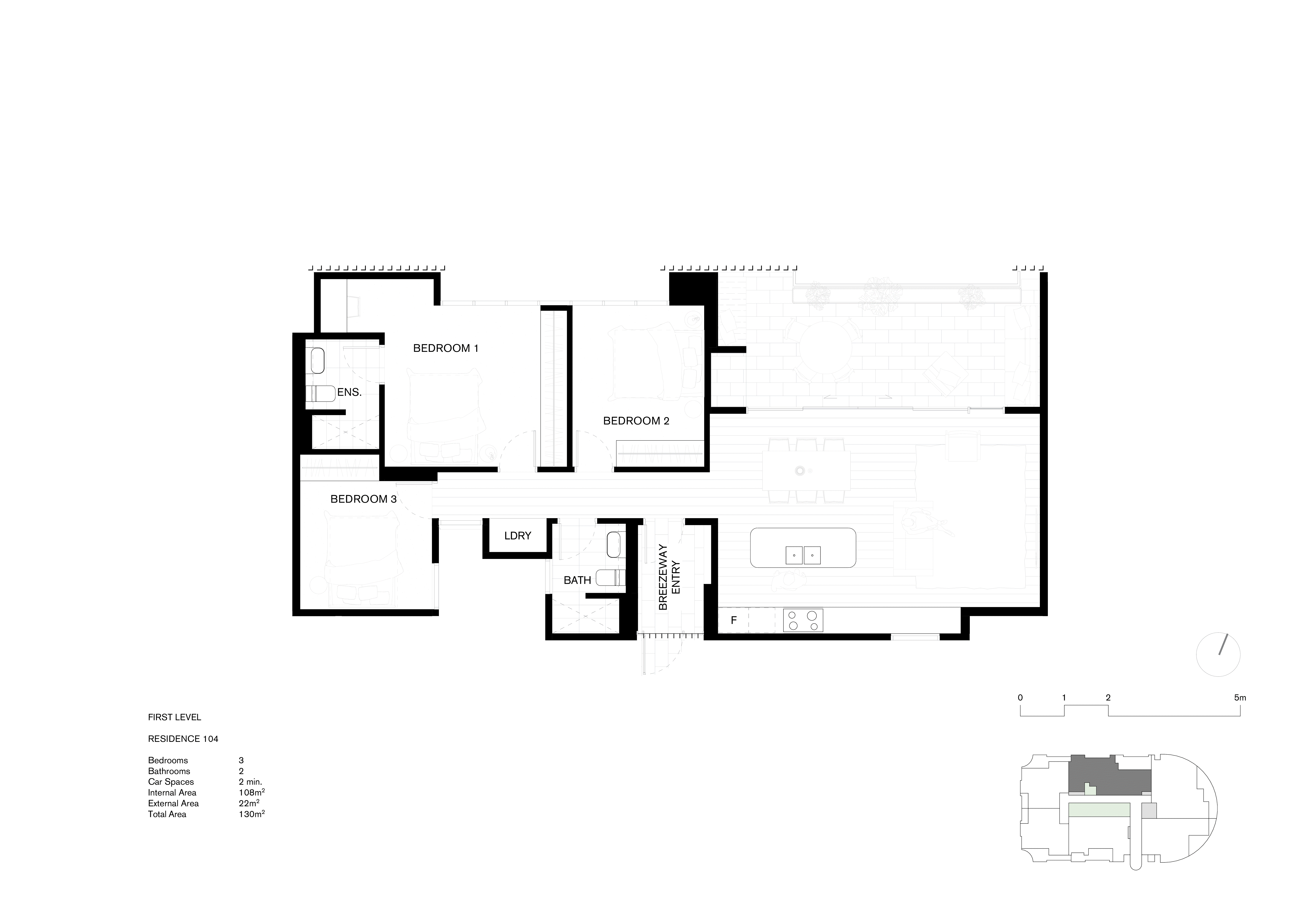 104/15 Martha Cove Boulevard, Safety Beach VIC 3936 - Floorplan