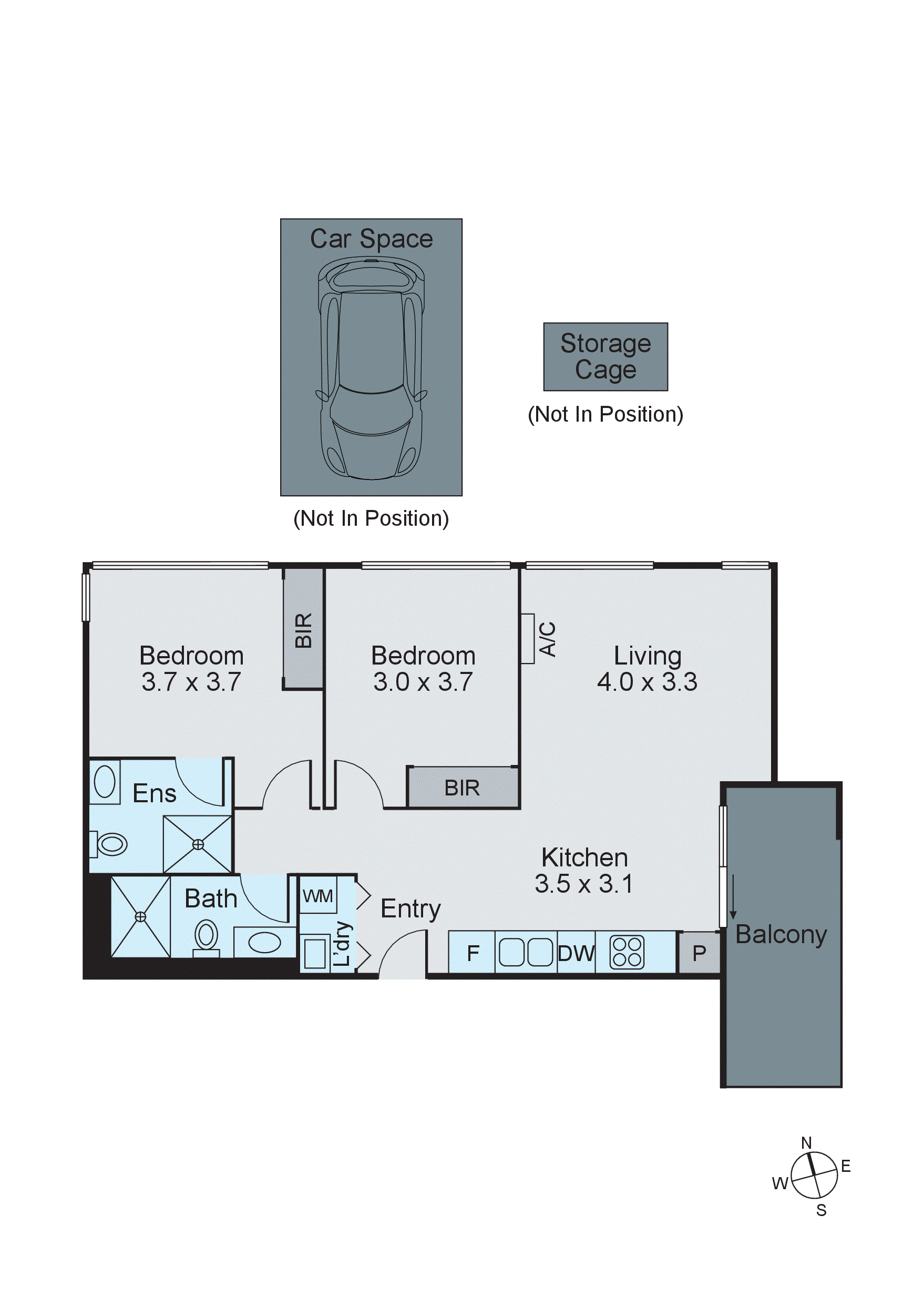 104/19 Collins Street, Chadstone VIC 3148 - Floorplan