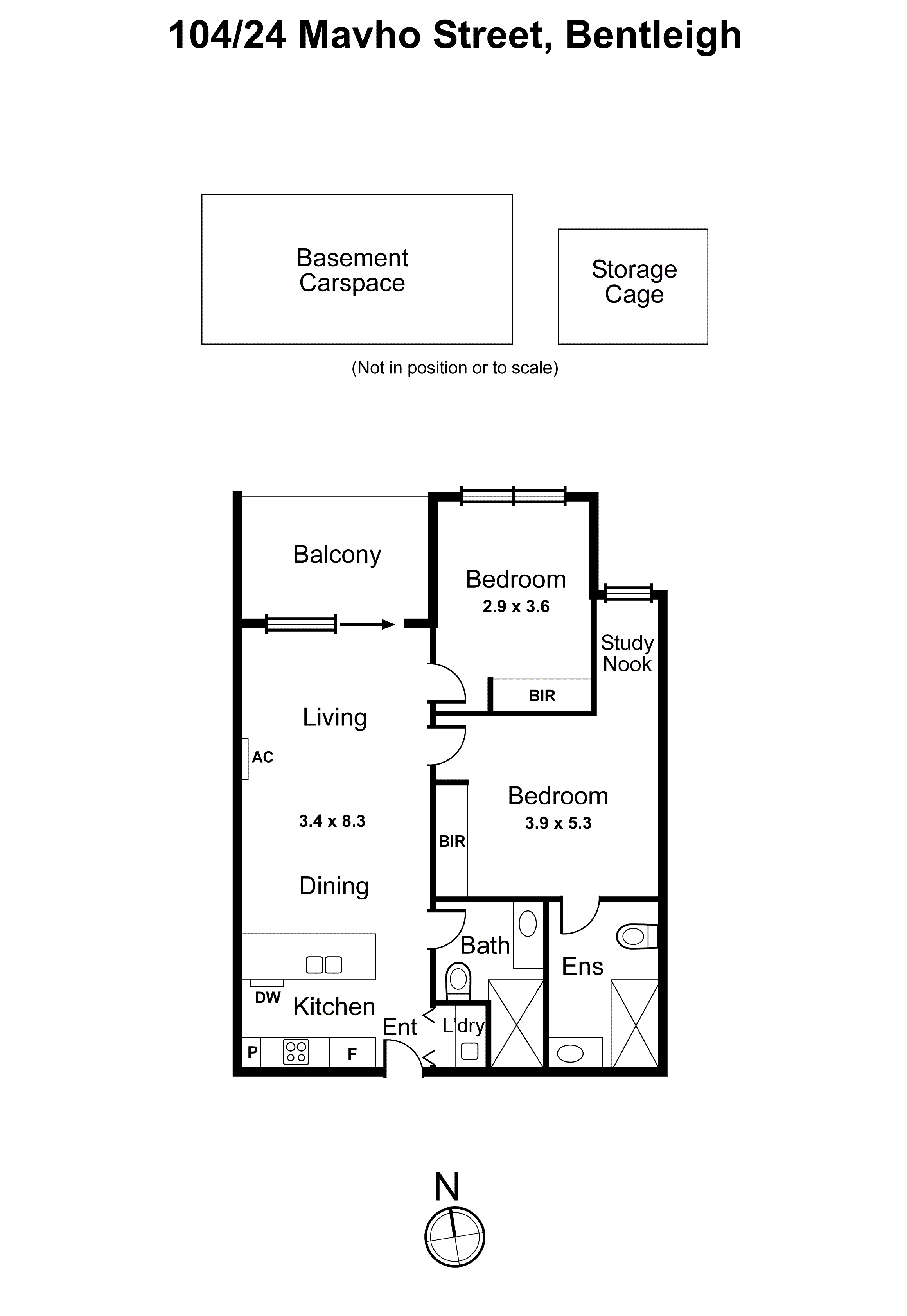104/24 Mavho Street, Bentleigh VIC 3204 - Floorplan