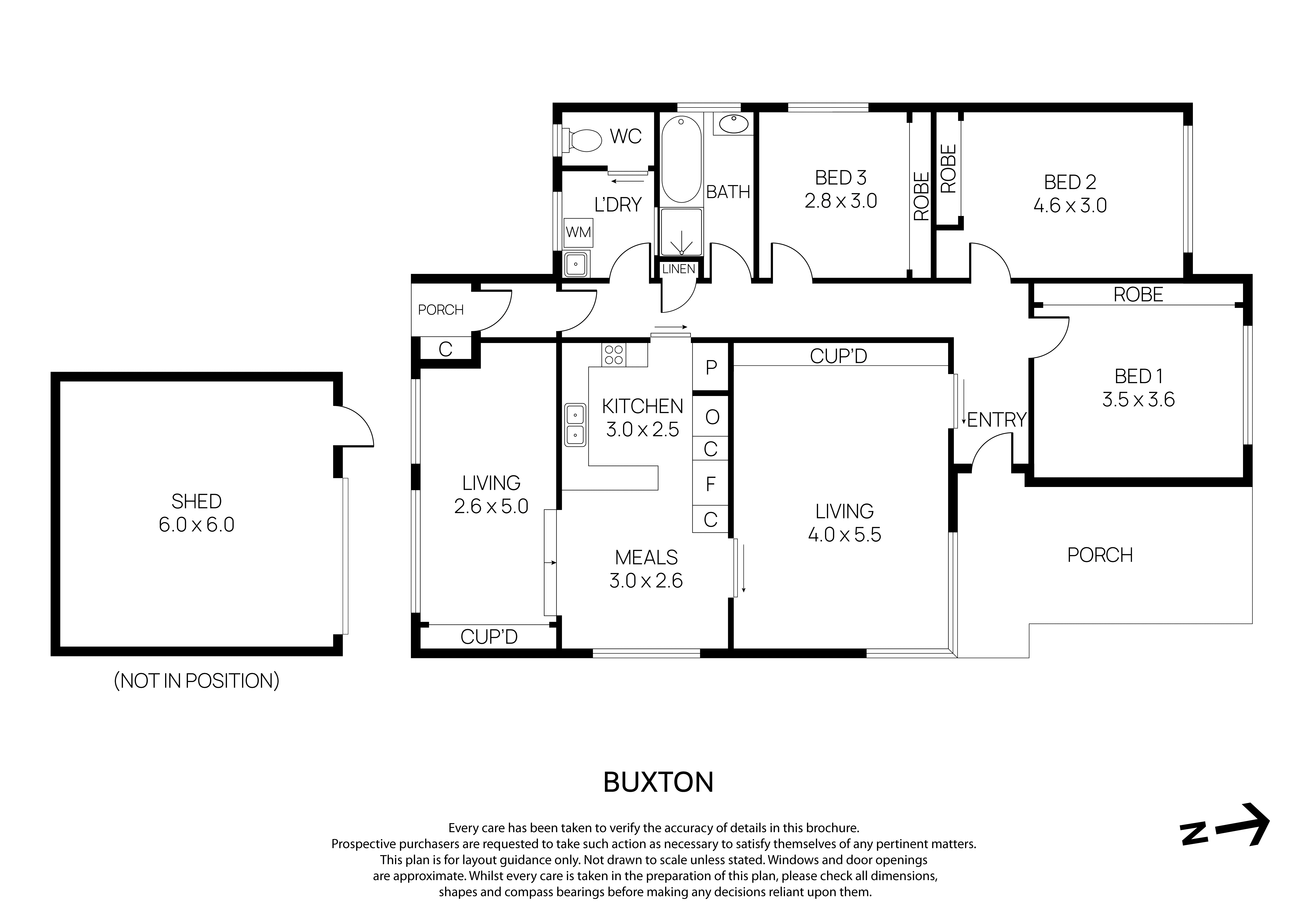 1043 Norman Street, Wendouree VIC 3355 - Floorplan