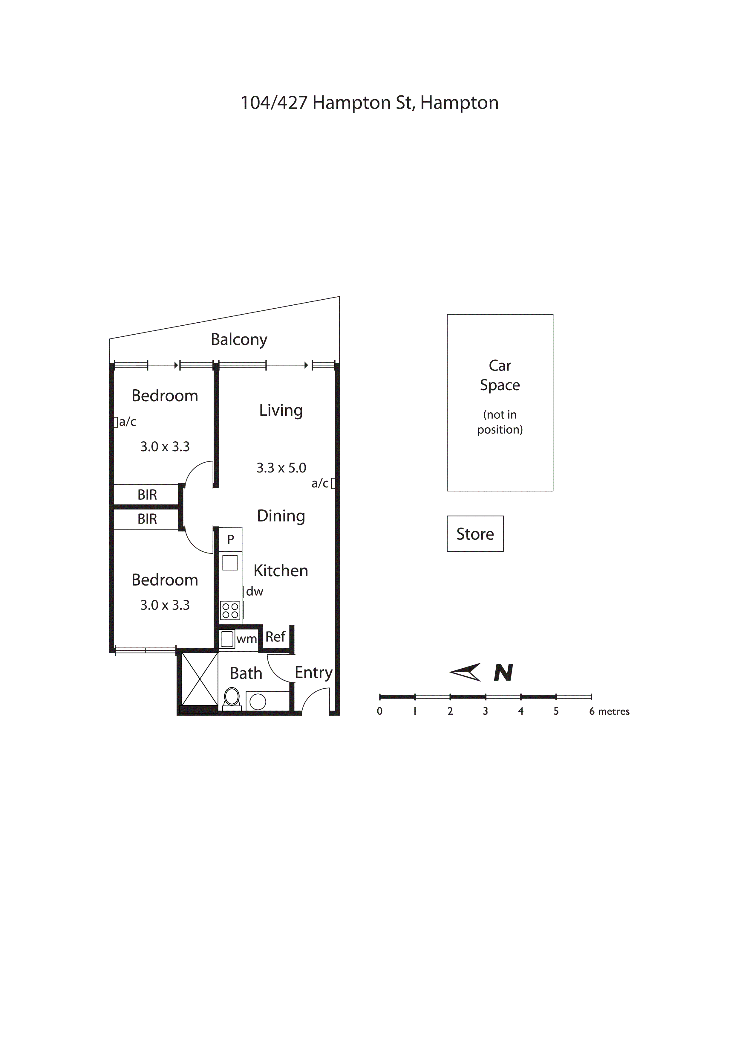 104/427 Hampton Street, Hampton VIC 3188 - Floorplan