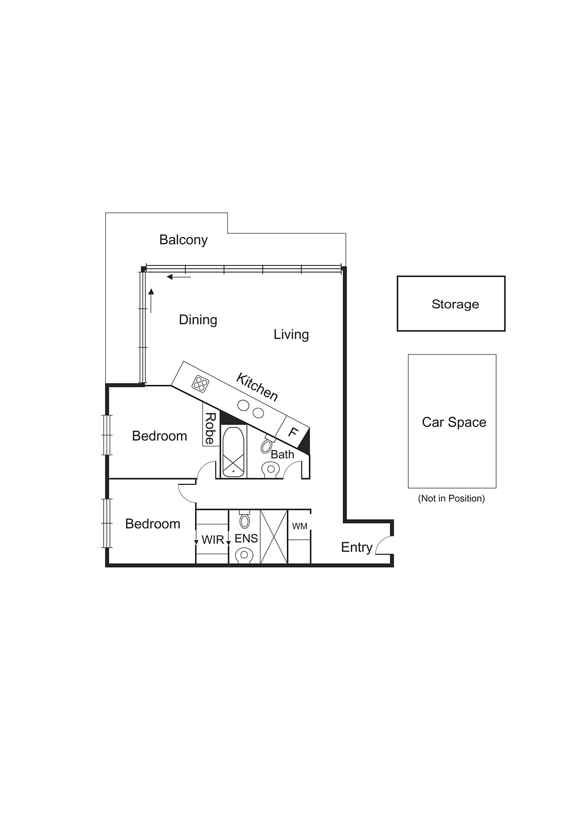 104/539 St Kilda Road, Melbourne VIC 3004 - Floorplan