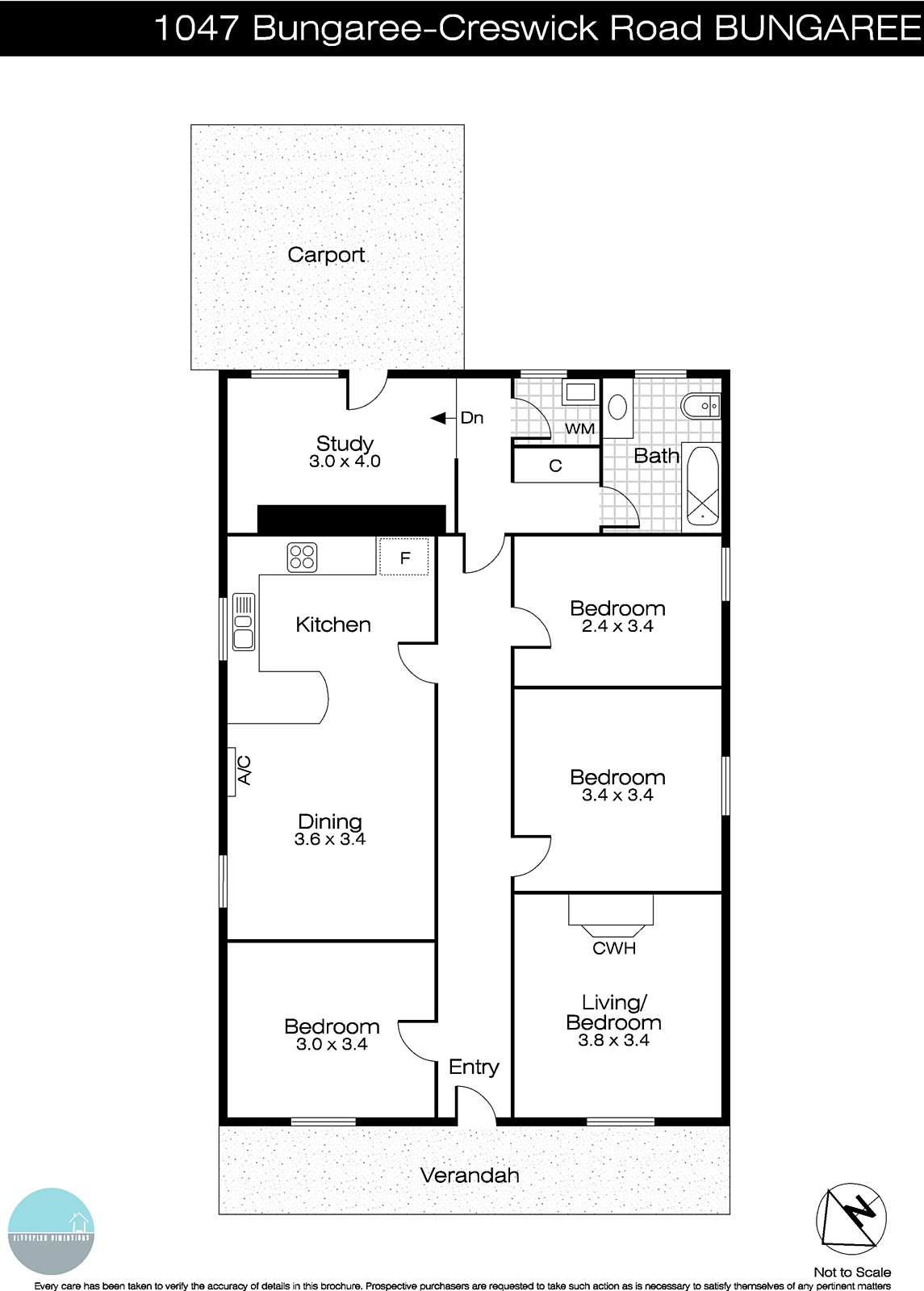 1047 Bungaree-Creswick Road, Bungaree VIC 3352 - Floorplan