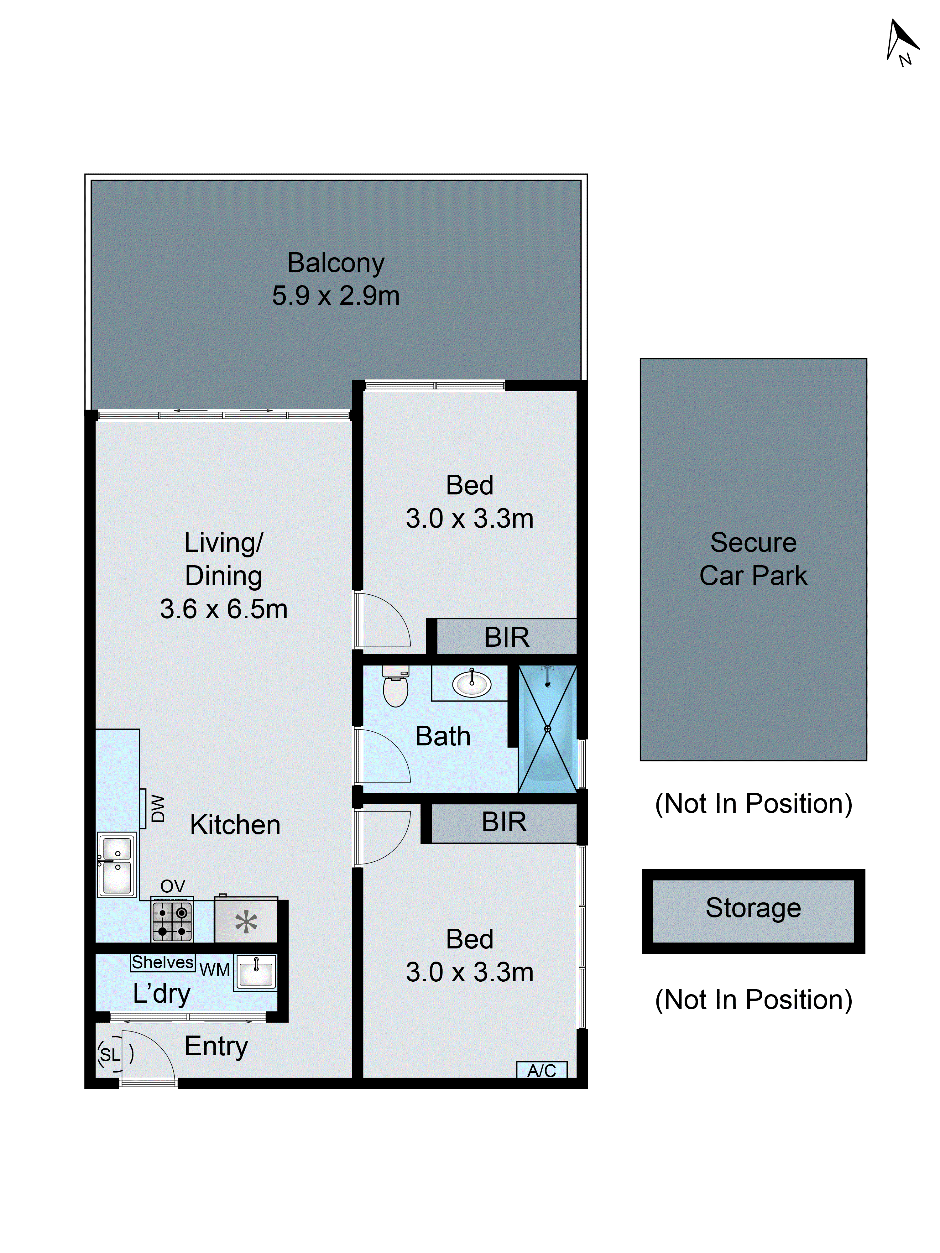 104/70 Ferntree Gully Road, Oakleigh East VIC 3166 - Floorplan