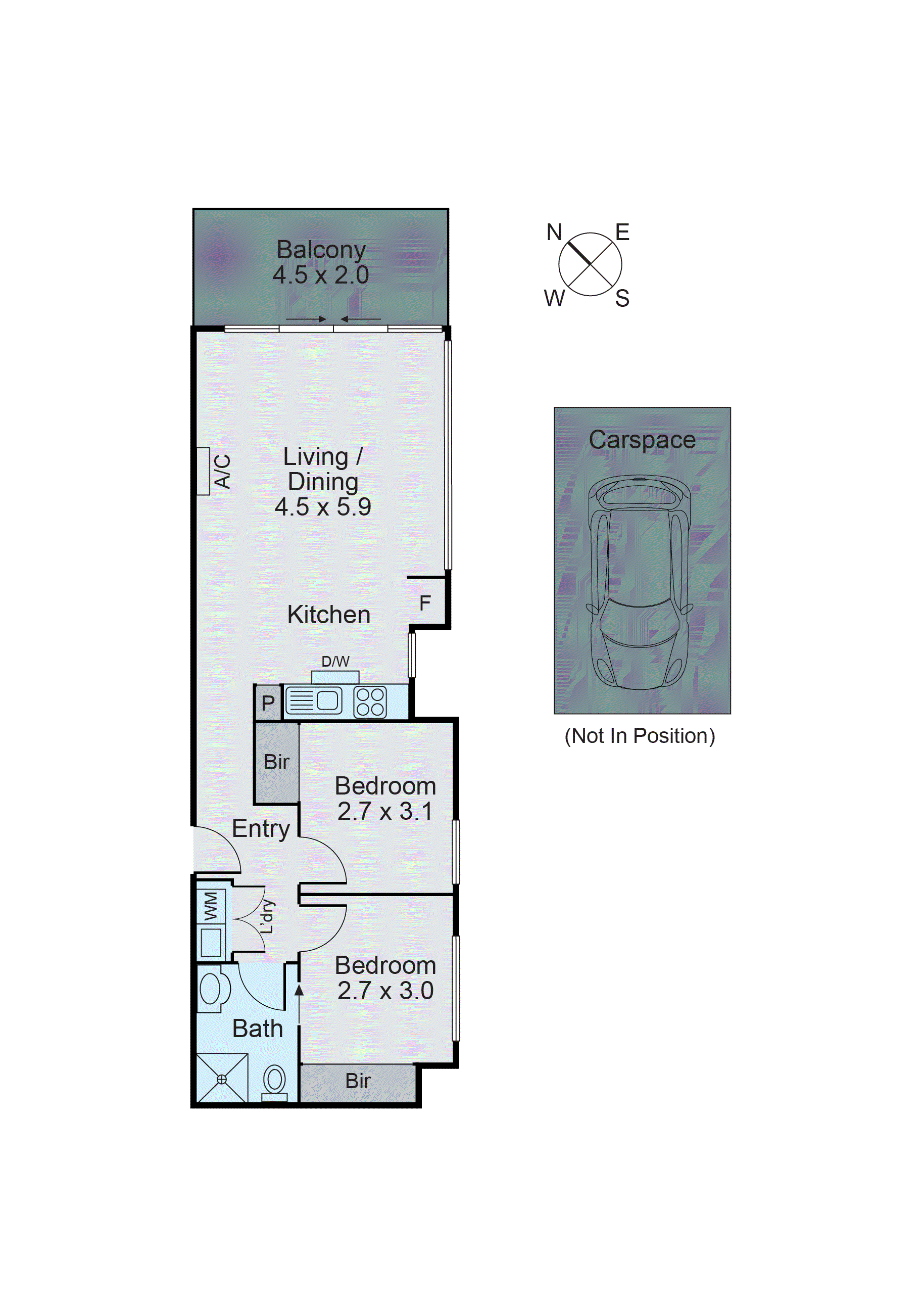 104/8 Railway Crescent, Bentleigh VIC 3204 - Floorplan