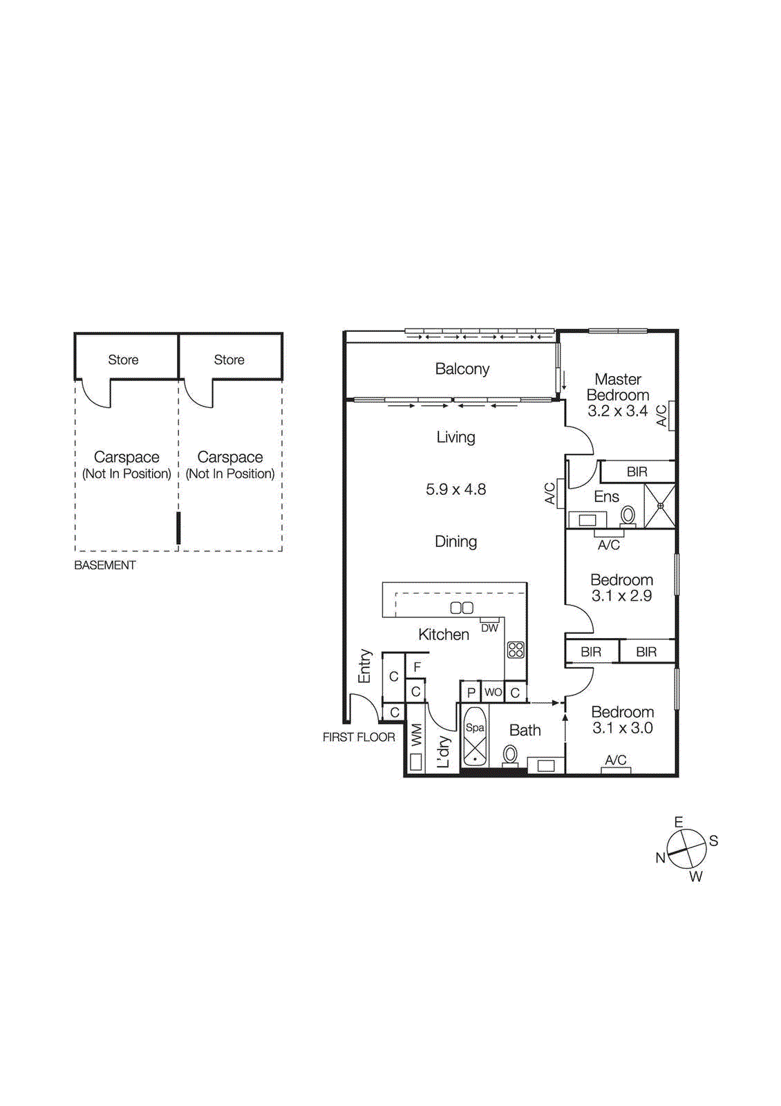 104/90 Comer Street, Brighton East VIC 3187 - Floorplan