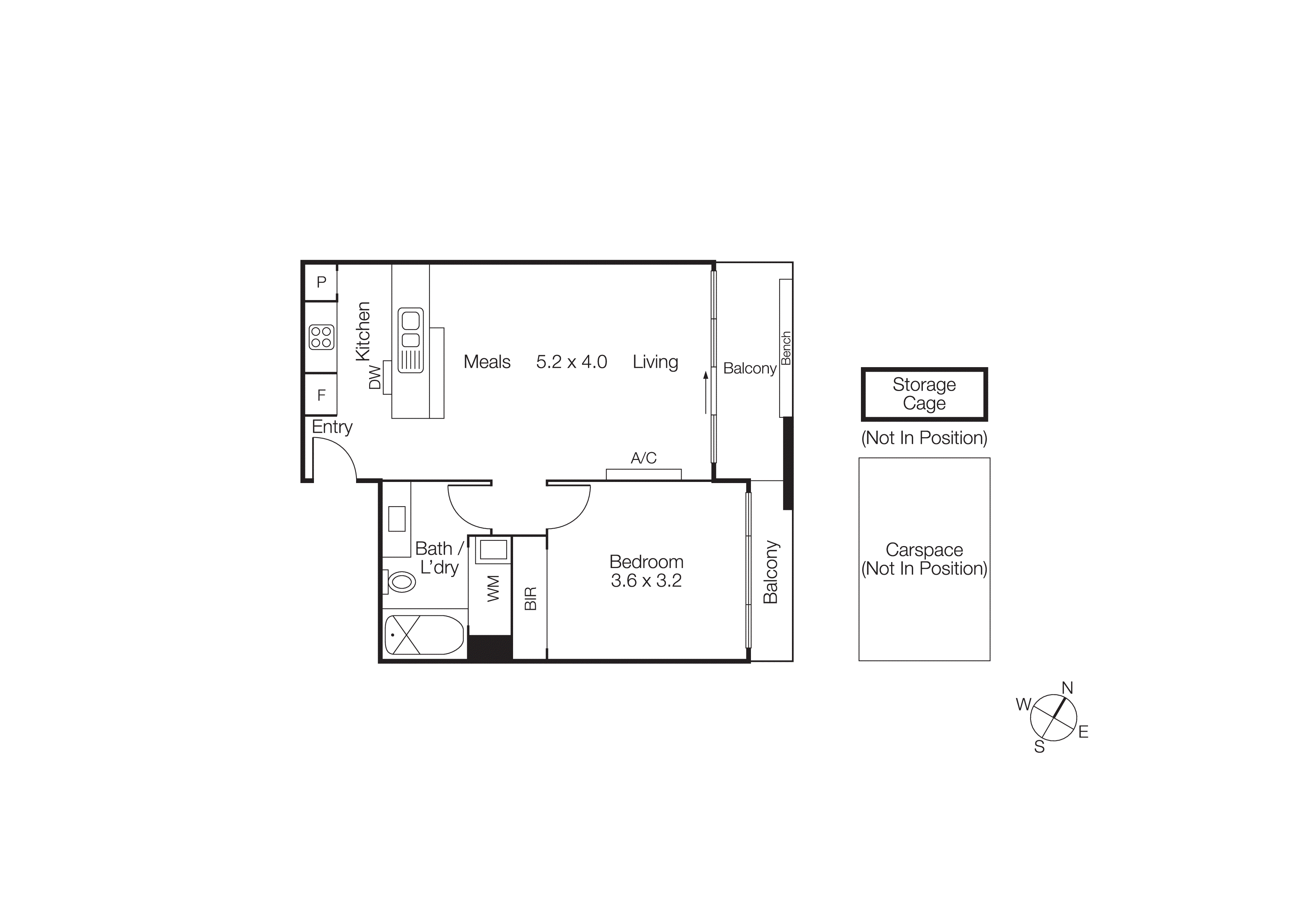 104/93 Dow Street, Port Melbourne VIC 3207 - Floorplan