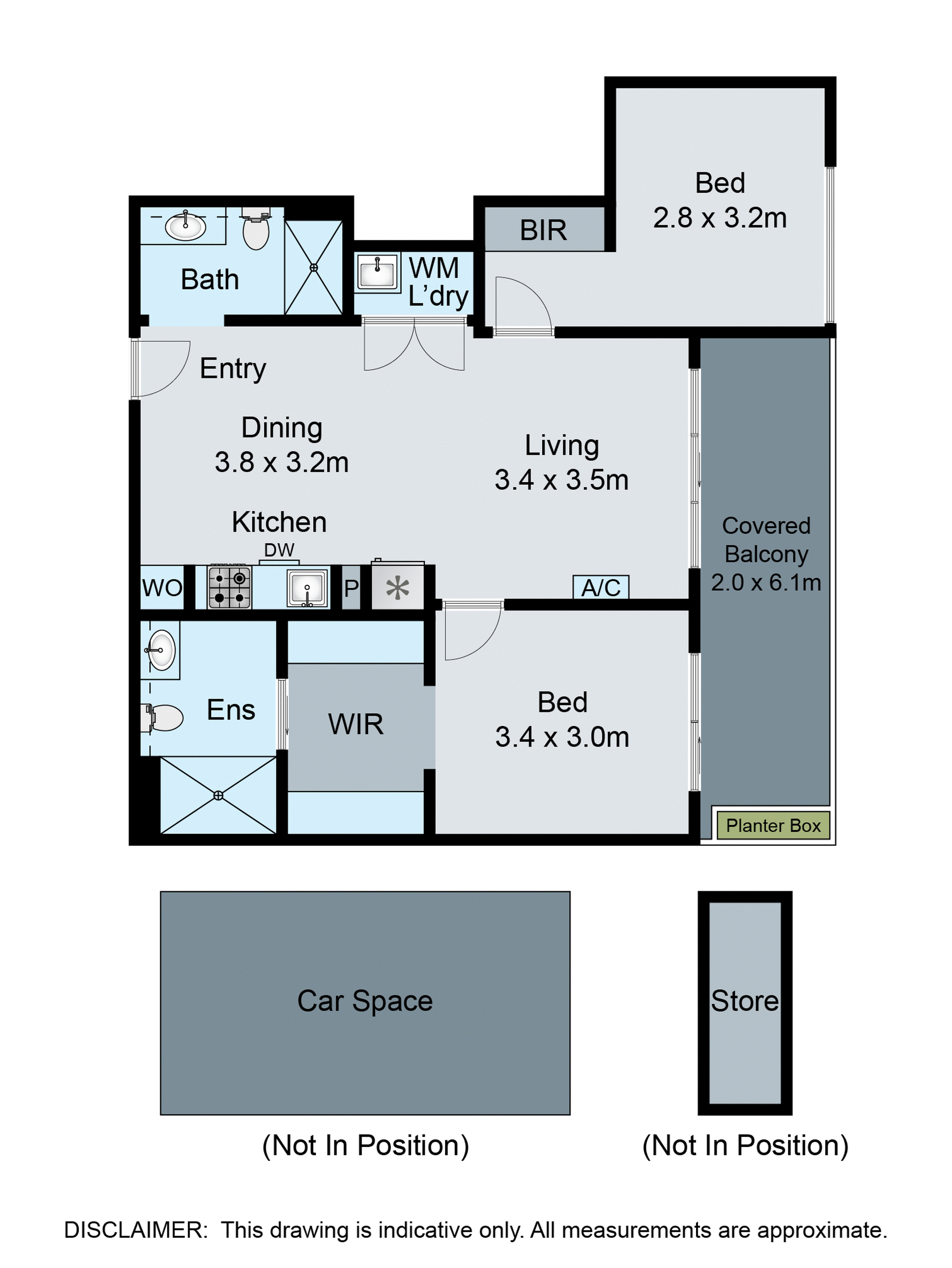 104/93 Warrigal Road, Hughesdale VIC 3166 - Floorplan