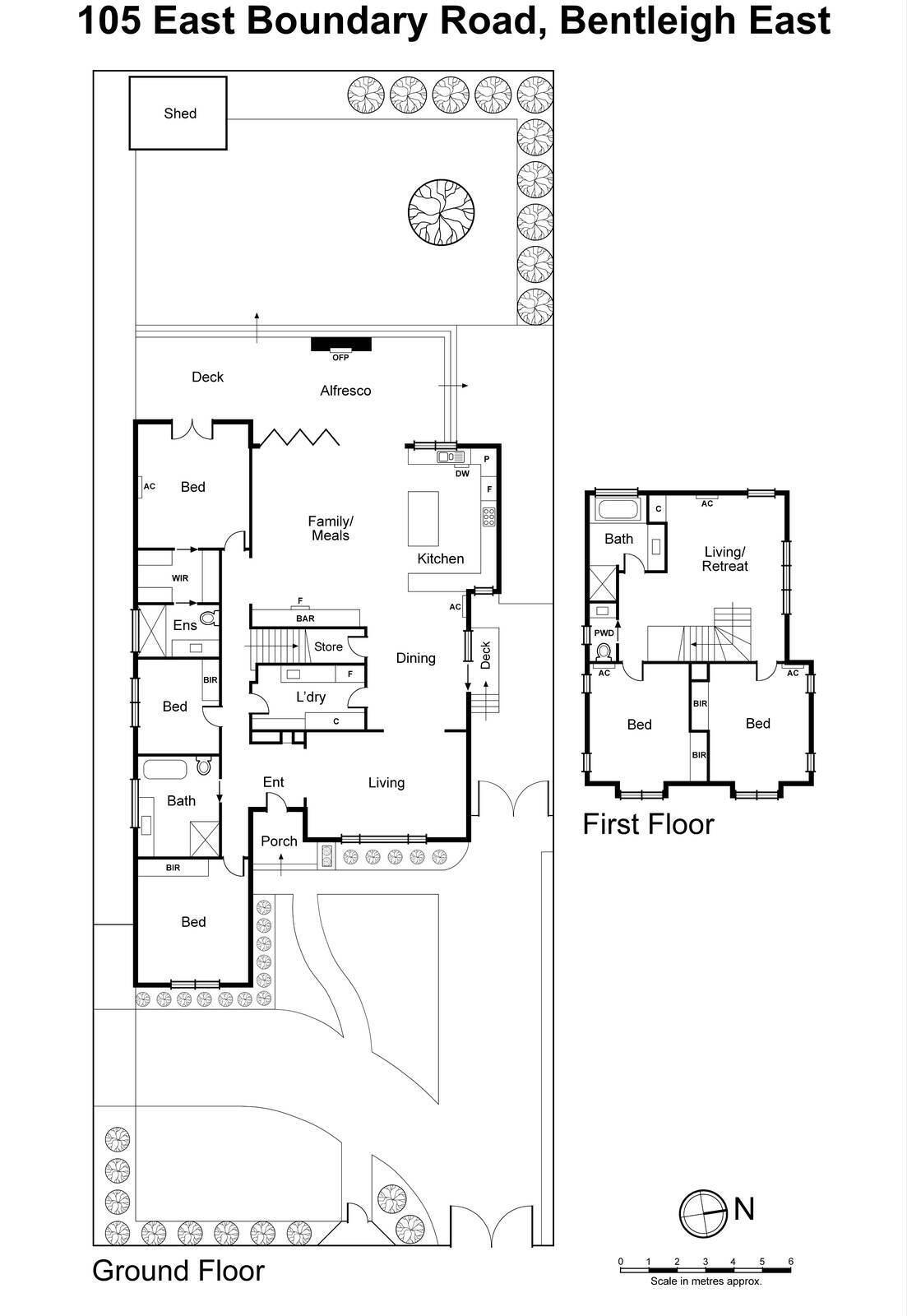 105 East Boundary Road, Bentleigh East VIC 3165 - Floorplan