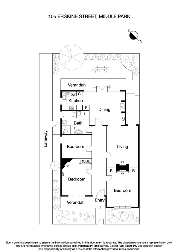 105 Erskine Street, MIDDLE PARK VIC 3206 - Floorplan