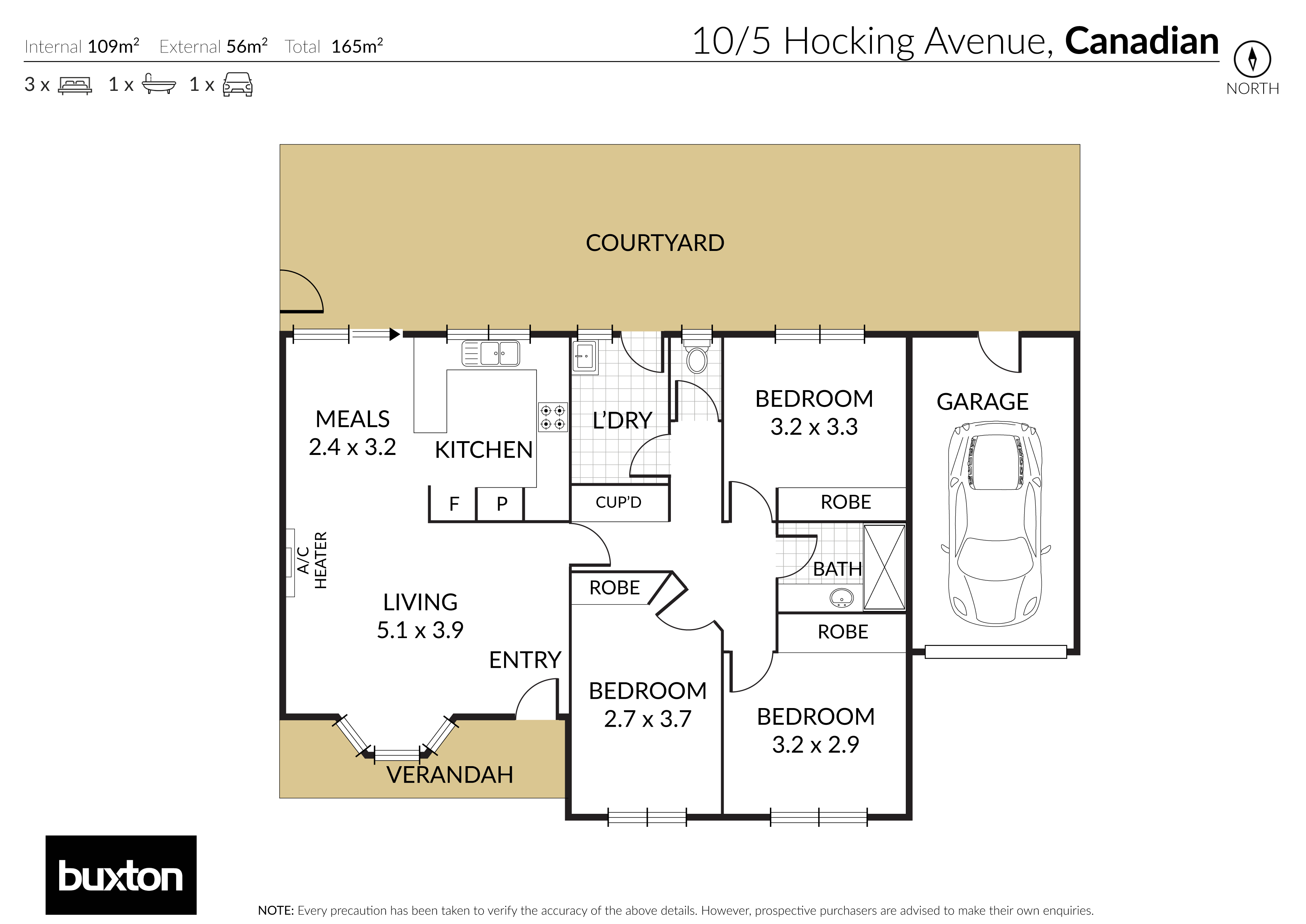 10/5 Hocking Avenue, Canadian VIC 3350 - Floorplan