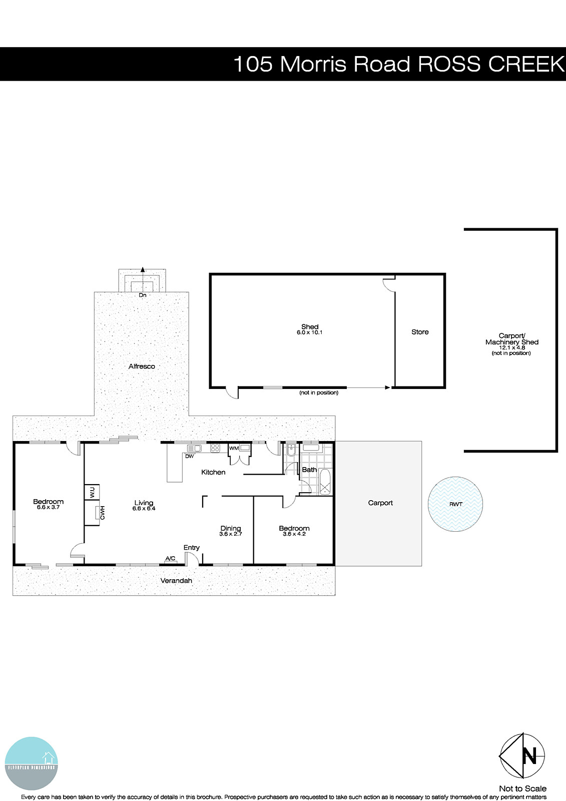 105 Morris Road, Ross Creek VIC 3351 - Floorplan