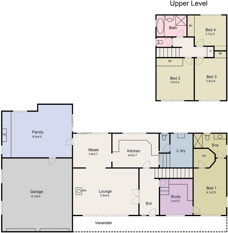 105 Rathkeale Avenue, Mount Helen VIC 3350 - Floorplan