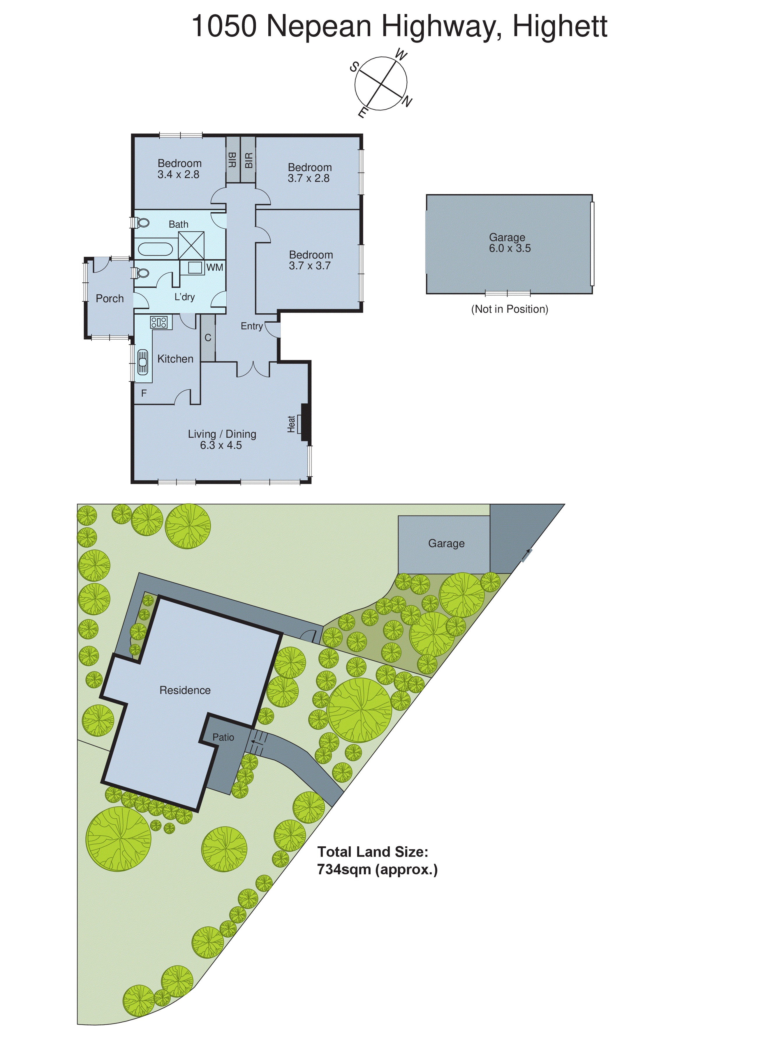 1050 Nepean Highway, Highett VIC 3190 - Floorplan