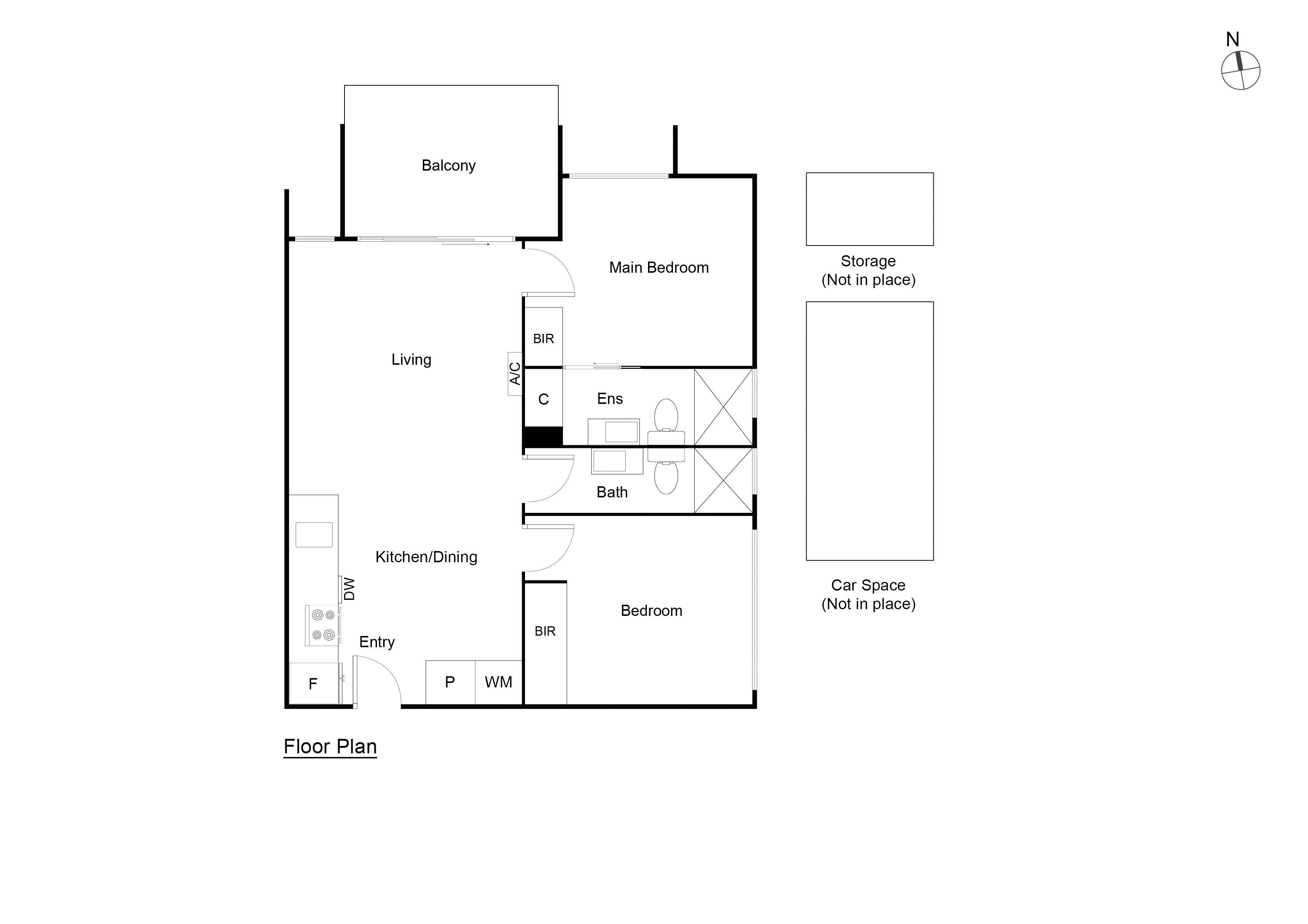 105/1044 Glen Huntly Road, Caulfield South VIC 3162 - Floorplan