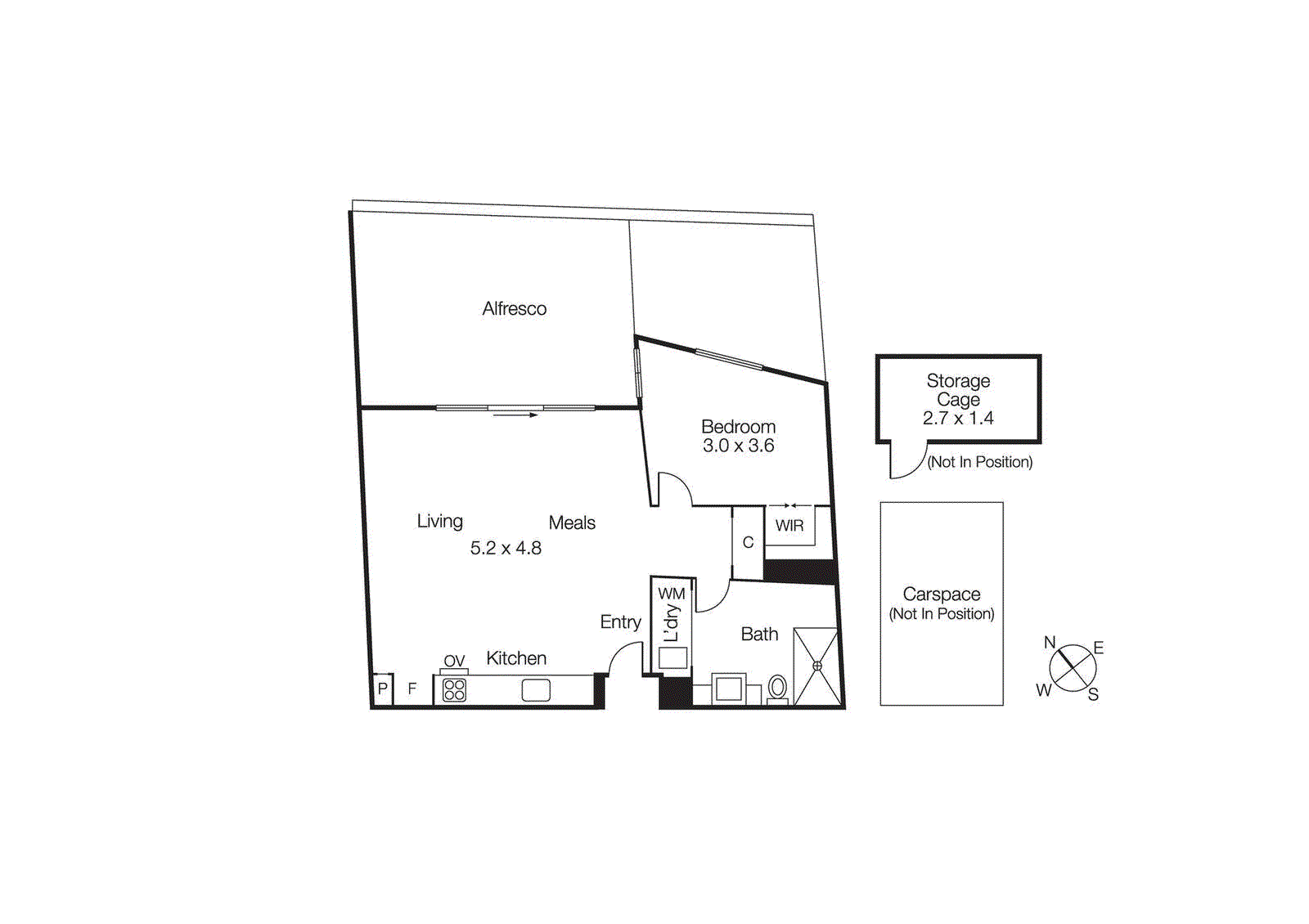 105/105 Nott Street, Port Melbourne VIC 3207 - Floorplan