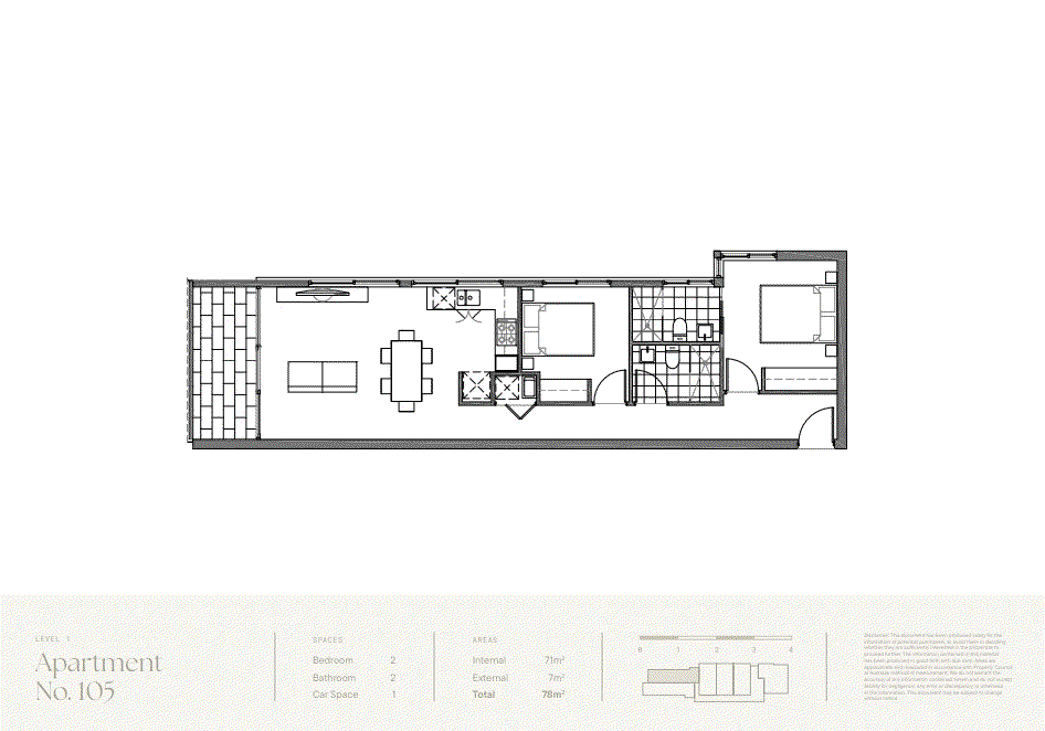 105/13 George Street, Sandringham VIC 3191 - Floorplan
