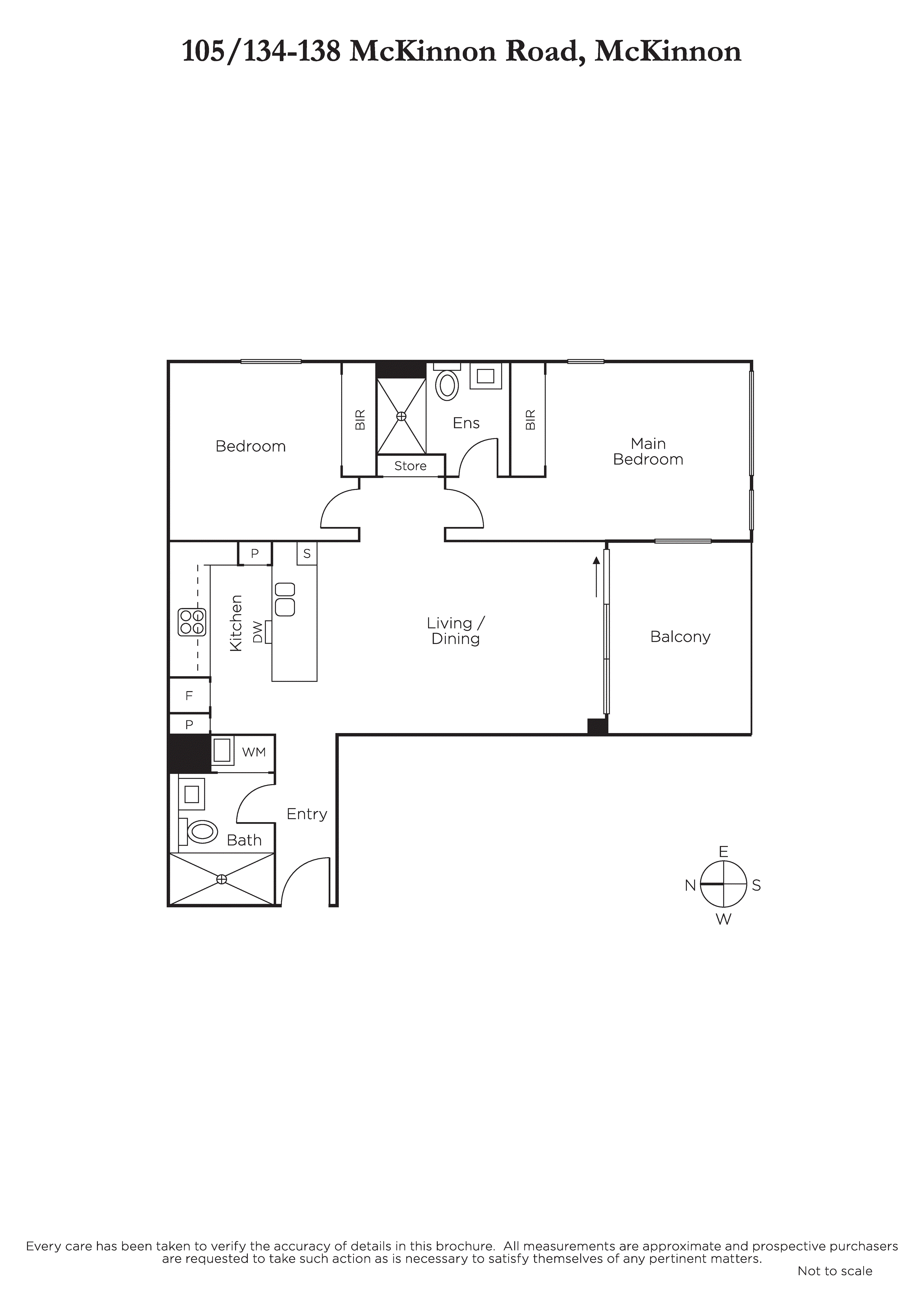 105/134 McKinnon Road, Mckinnon VIC 3204 - Floorplan