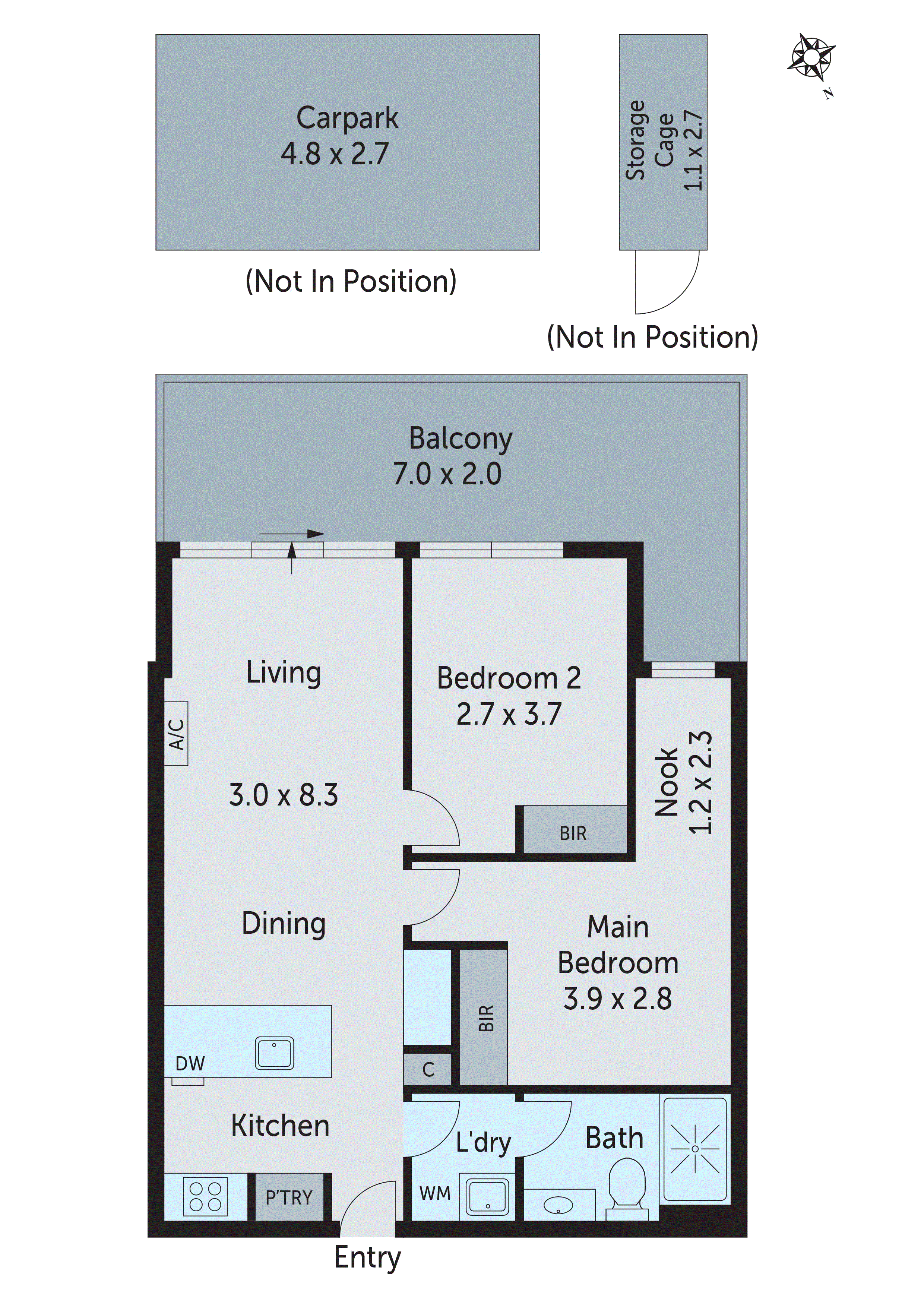 105/18 Malone Street, Geelong VIC 3220 - Floorplan