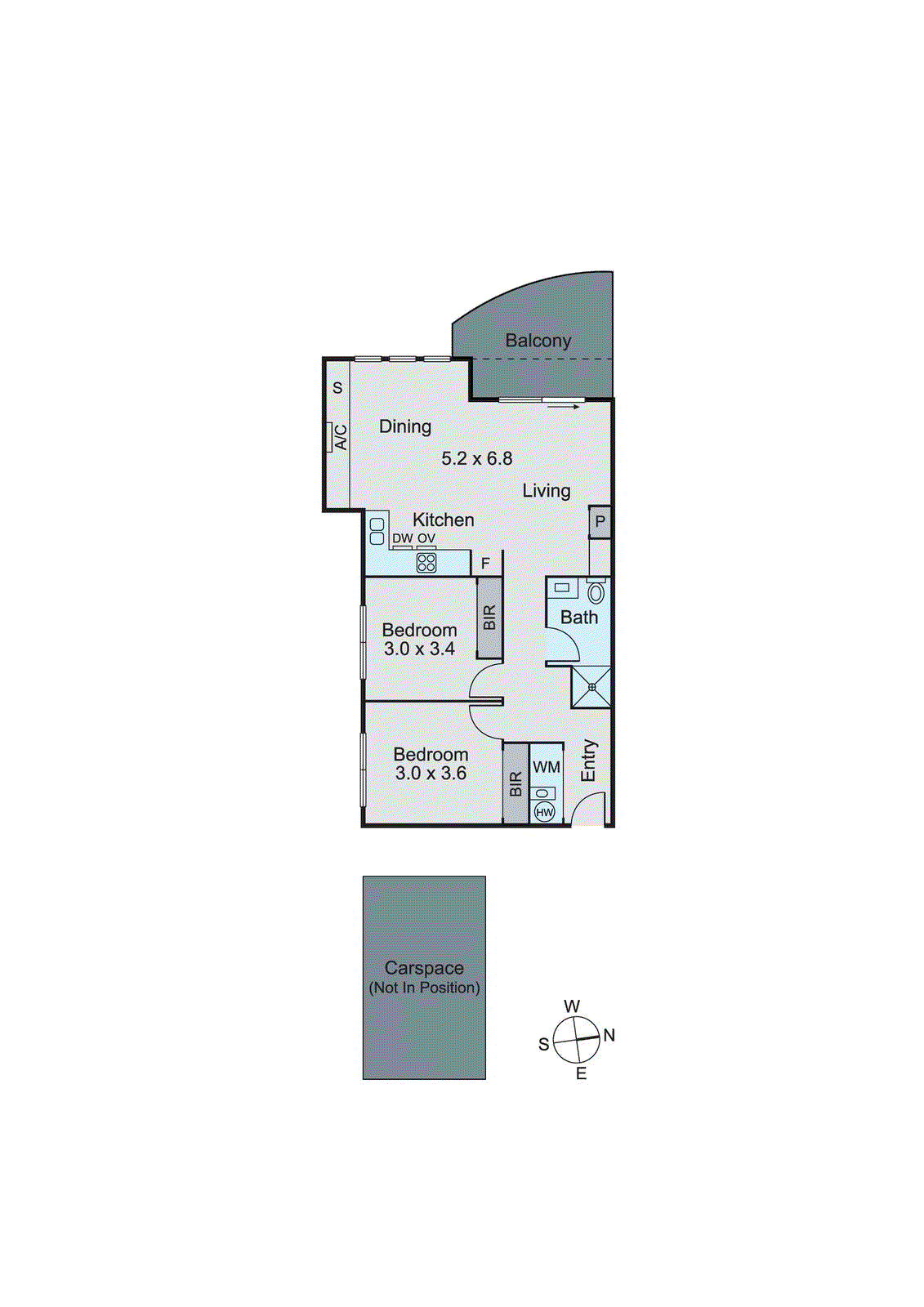 105/214 Warrigal Road, Oakleigh South VIC 3167 - Floorplan