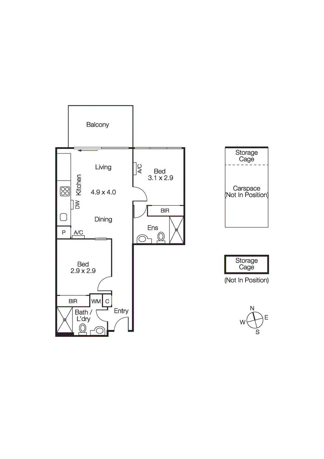 105/26-28 Broadway, Elwood VIC 3184 - Floorplan